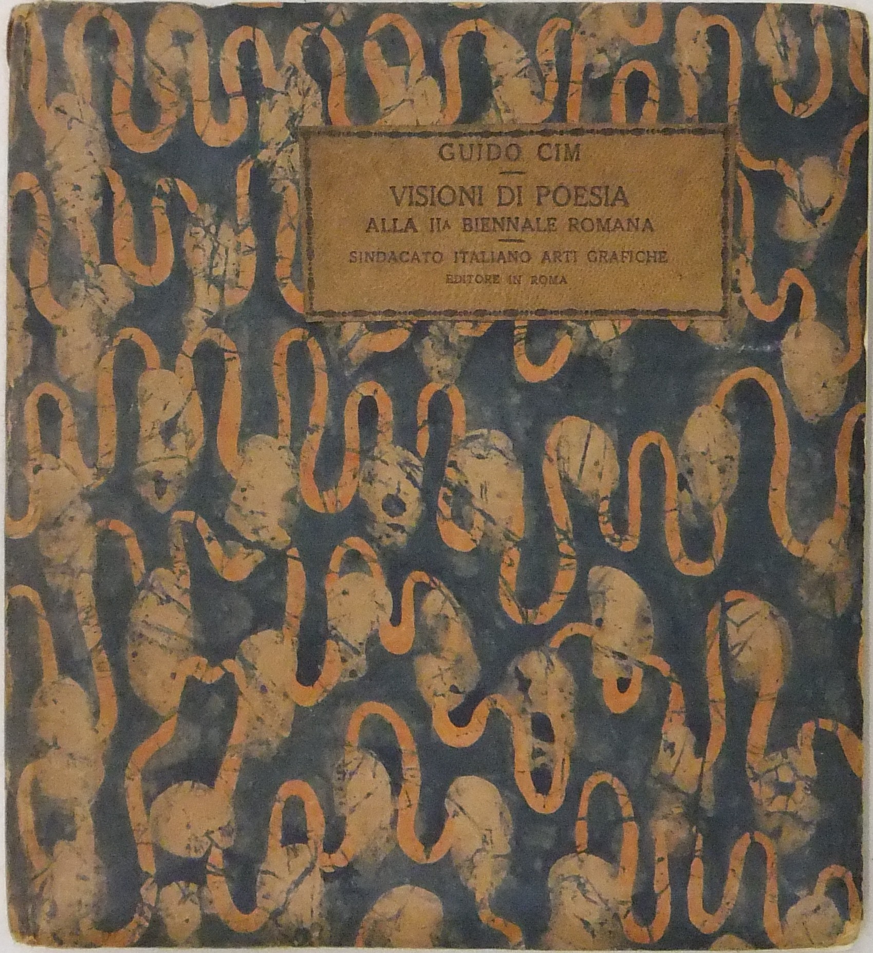 Visioni di poesia alla II Biennale Romana. Con rip