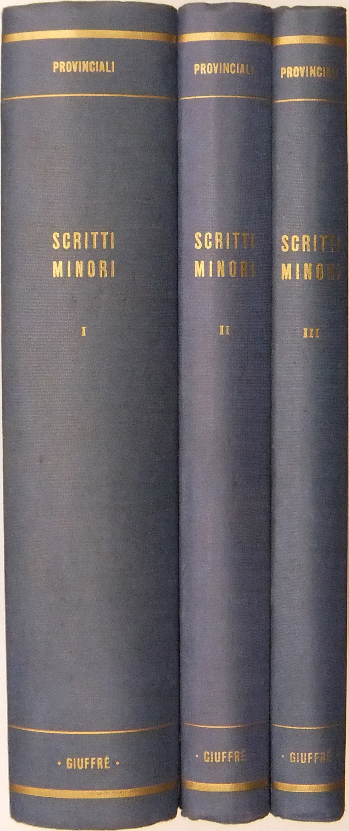 Scritti minori.