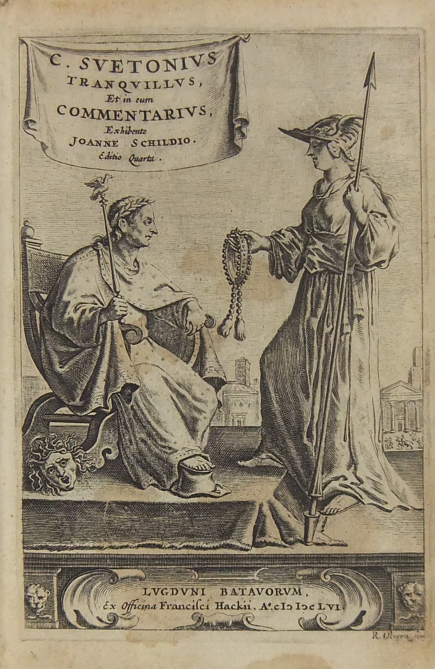 C. Svetonius Tranquillus et in eum commentarius ex