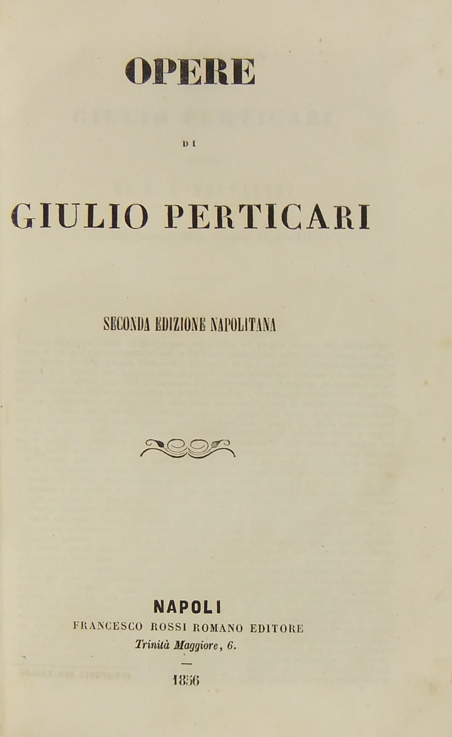 Opere di Giulio Perticari