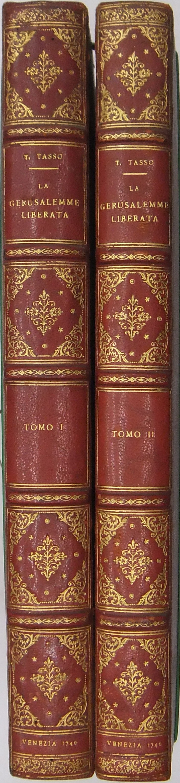 Il Goffredo ovvero Gerusalemme liberata di Torquato Tasso.