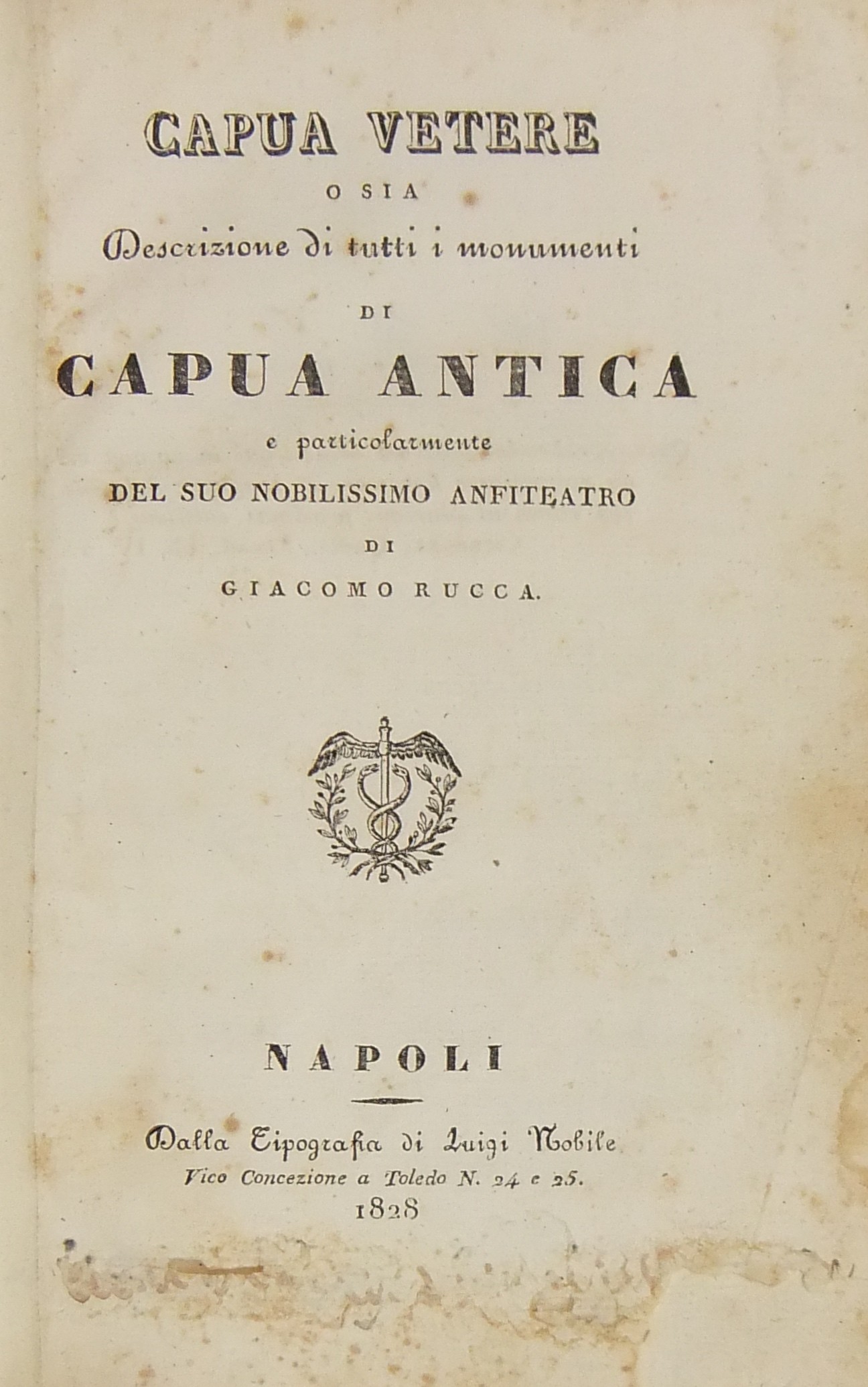 Capua Vetere o sia descrizione di tutti i monument