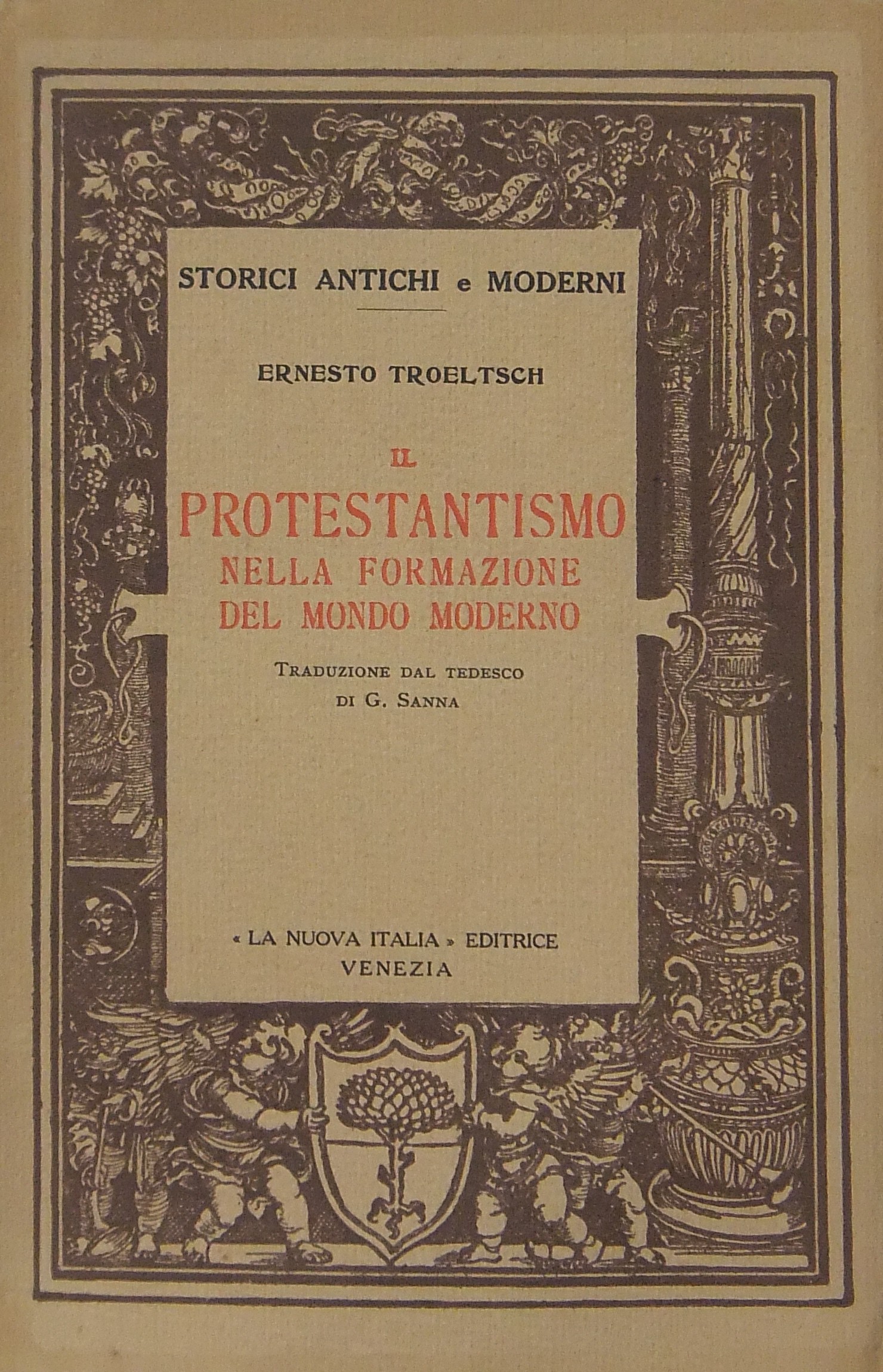 Il protestantismo nella formazione del Mondo moder