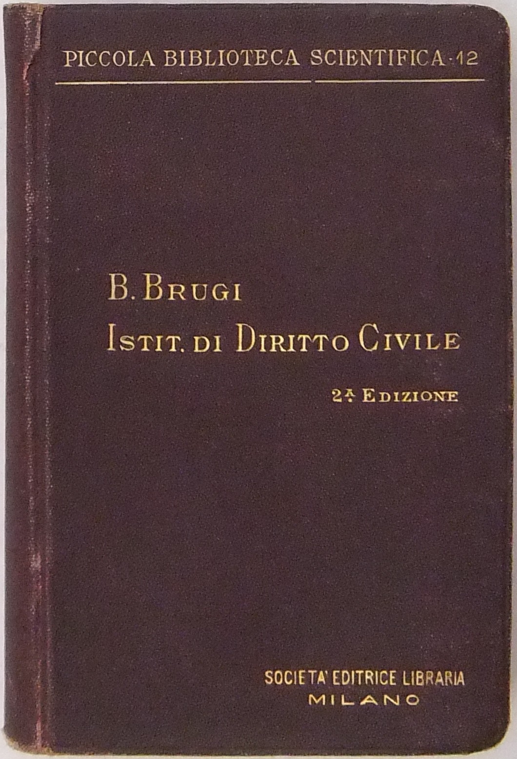 Istituzioni di diritto civile italiano