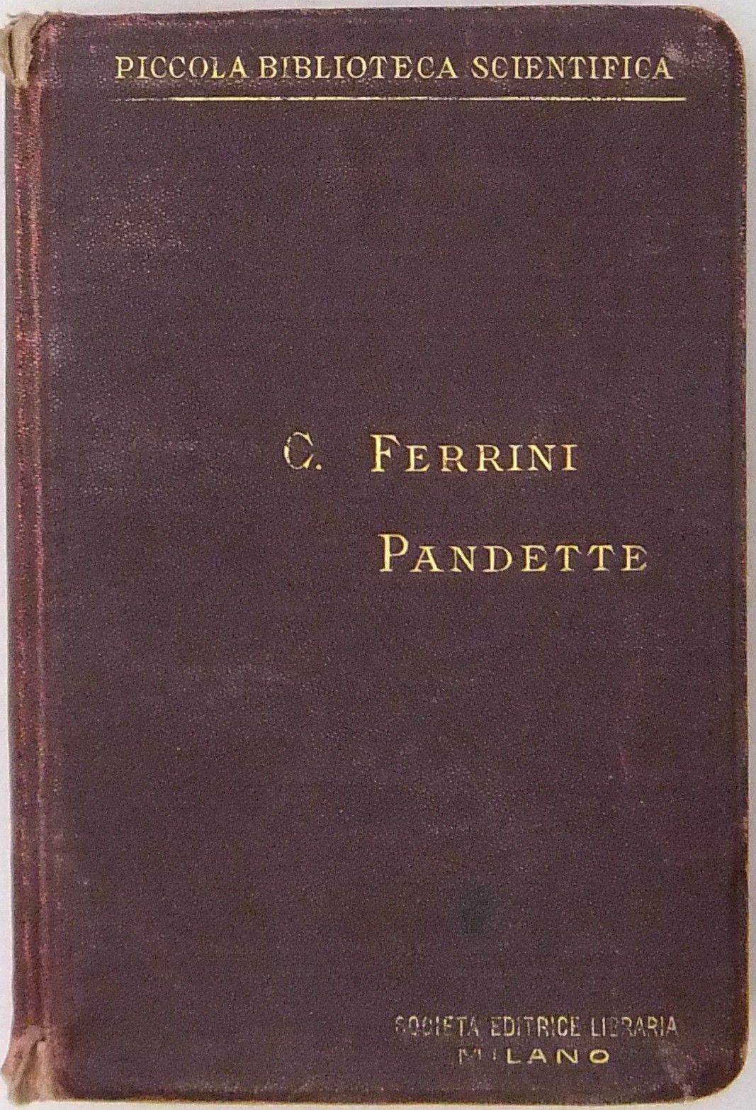 Manuale di pandette