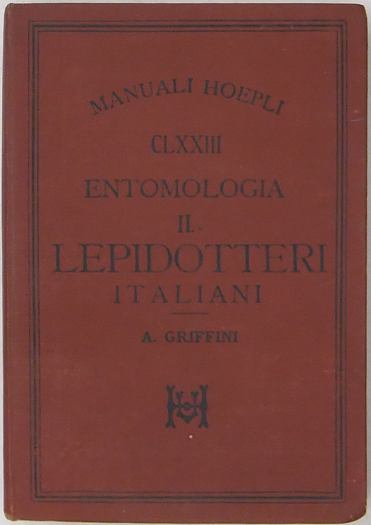 Entomologia II - Lepidotteri italiani.. Con 149 in