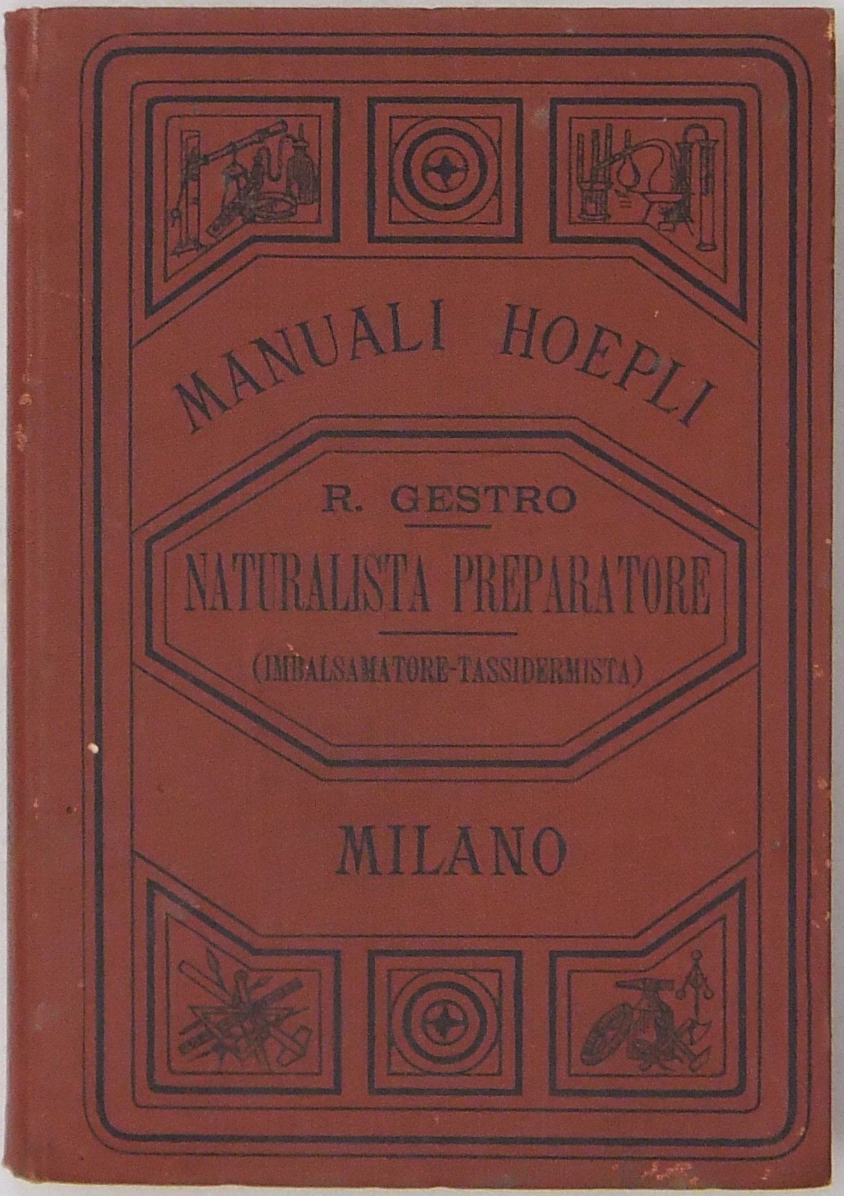 Il naturalista preparatore. (Imbalsamatore tasside