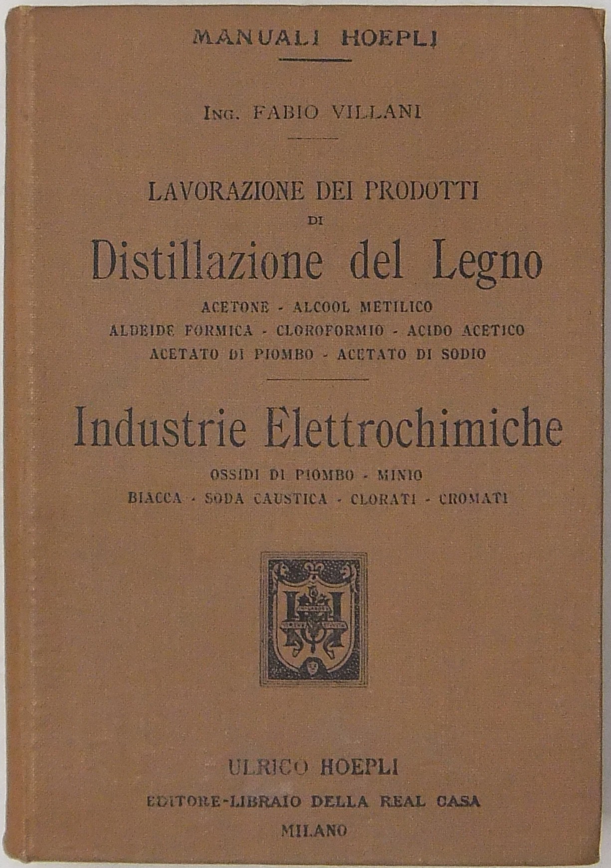 Lavorazione dei prodotti di distillazione del legn
