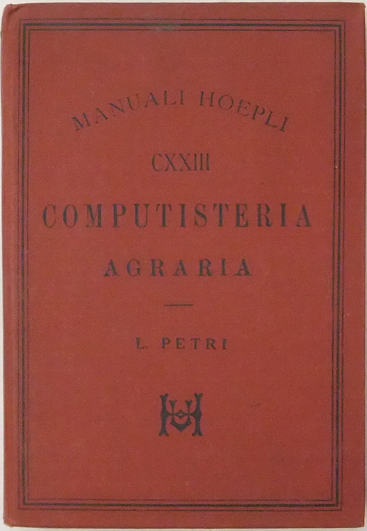 Computisteria agraria