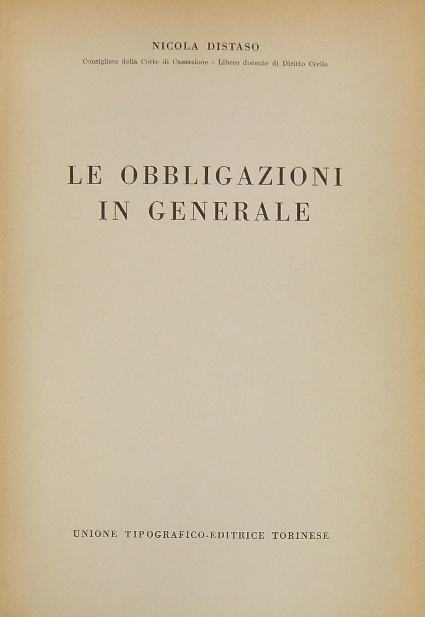 Le obbligazioni in generale