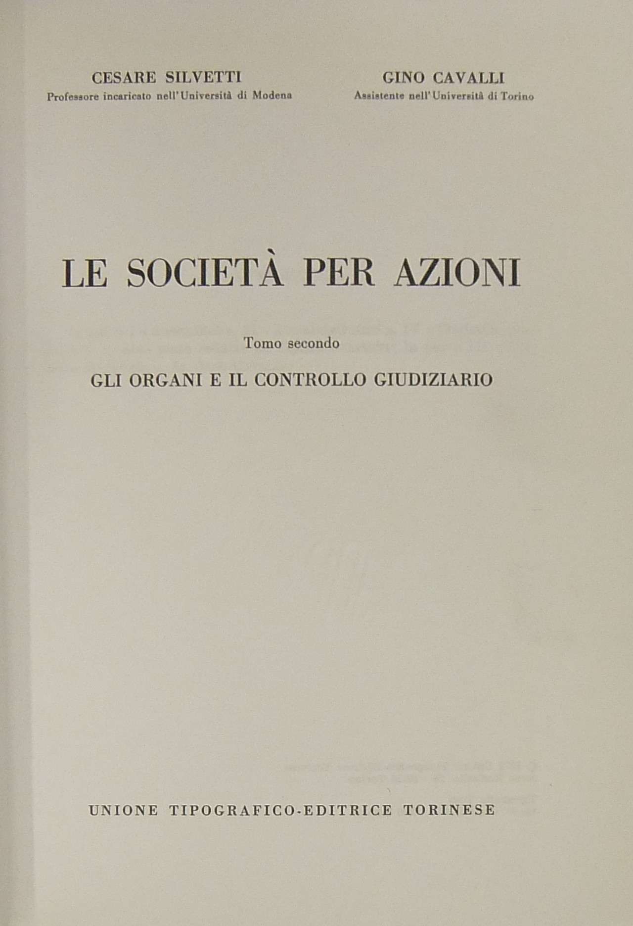 Le società per azioni.