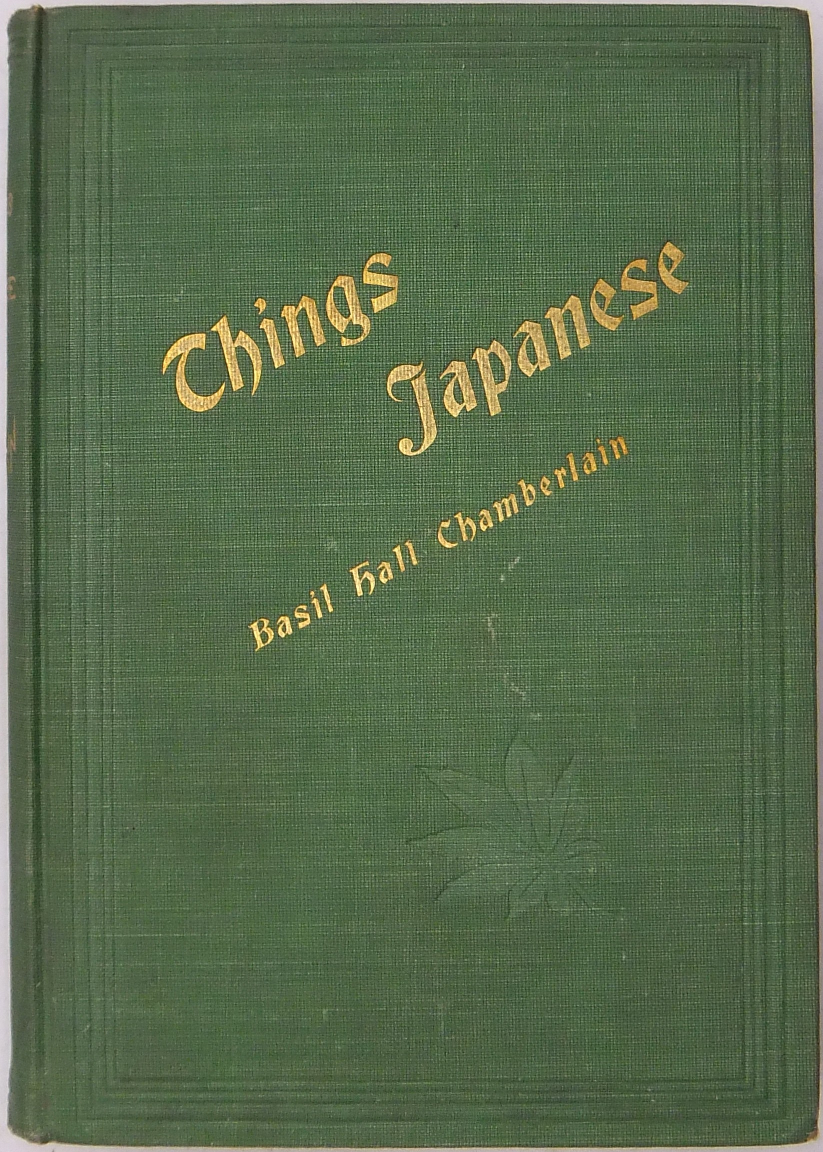 Things japanese being notes on various subjects co