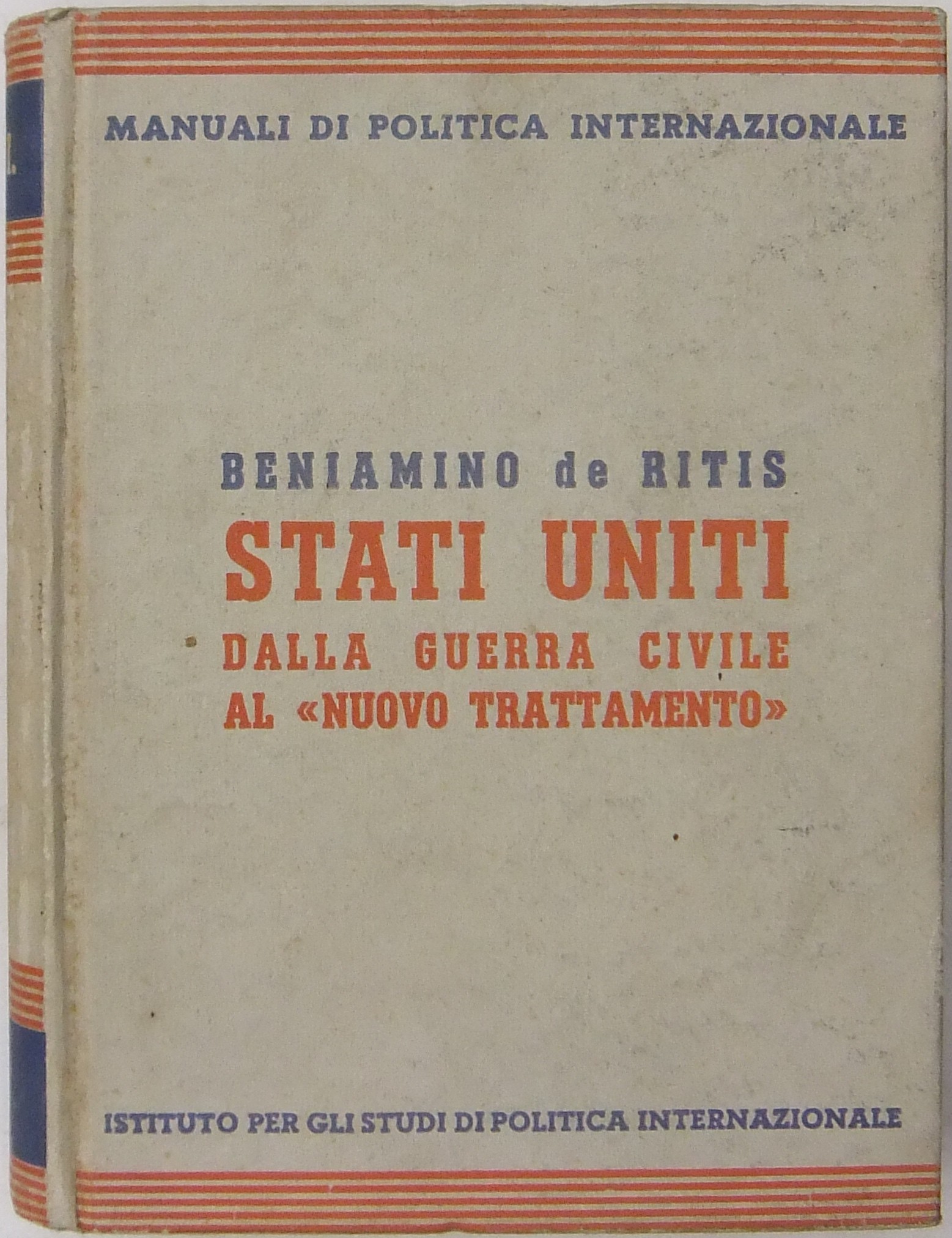 Stati Uniti. Dalla Guerra Civile al Nuovo Trattamento.