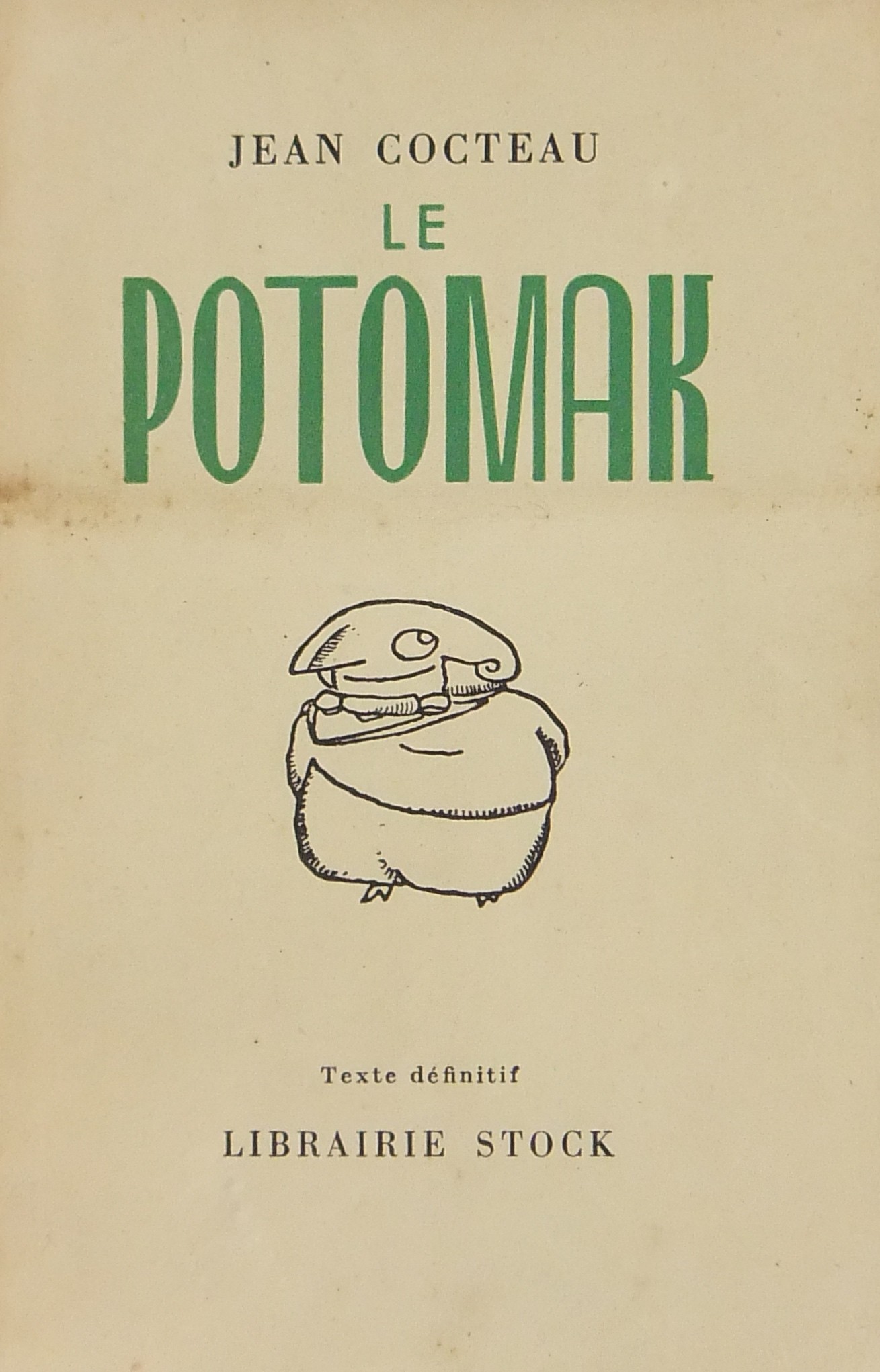 Le Potomak 1913-1914 precede d'un prospectus 1916