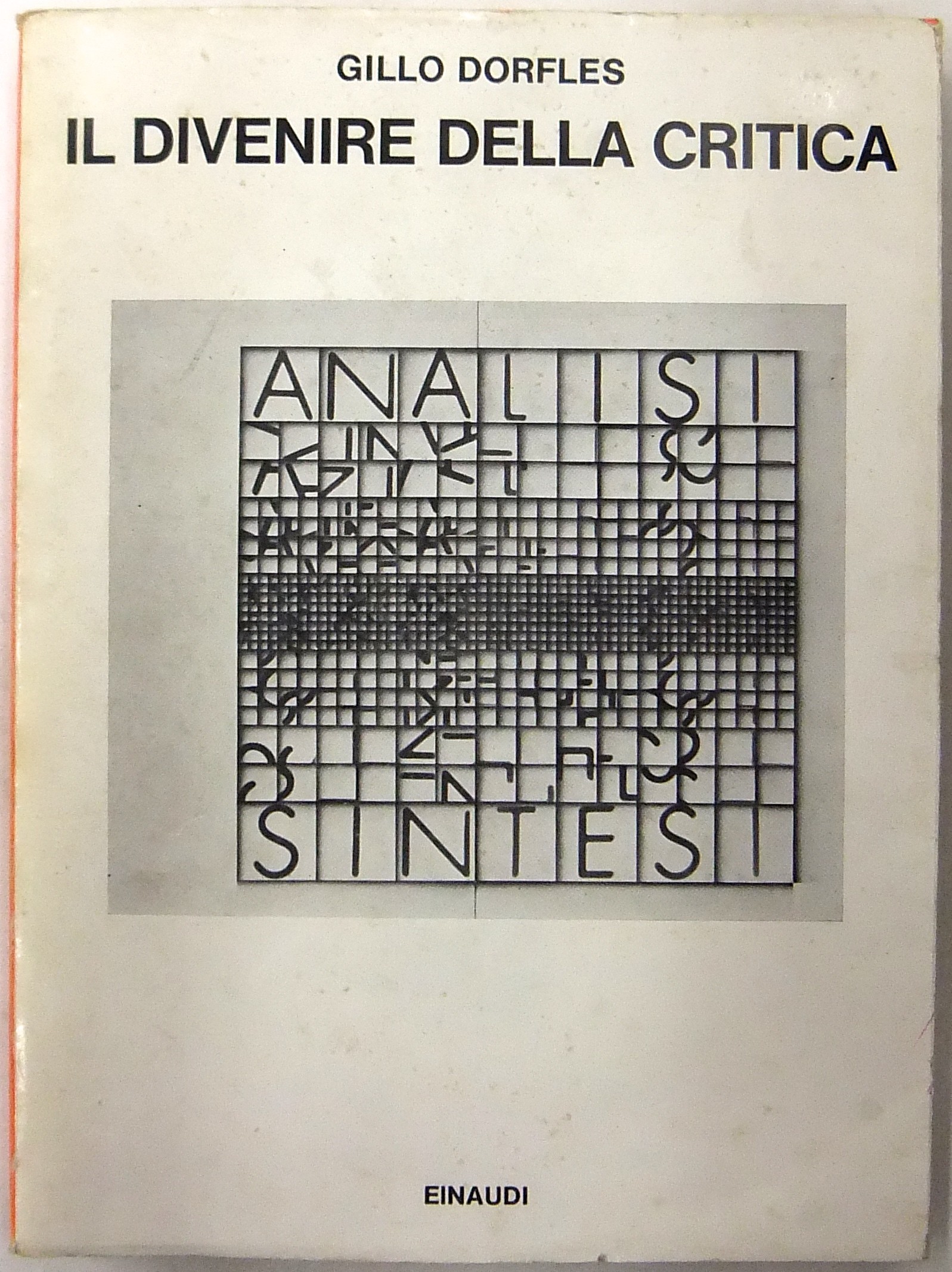 Il divenire della critica