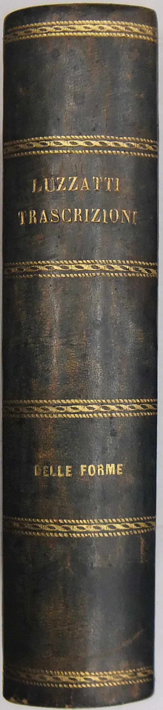 Della trascrizione. Commento teorico-pratico al Ti