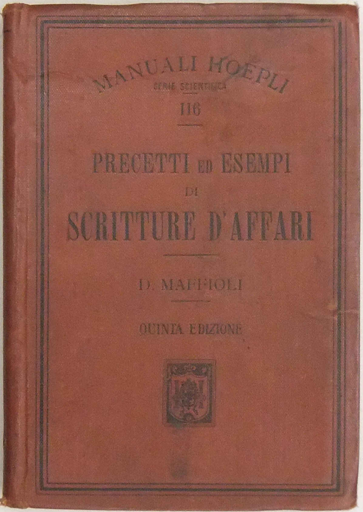 Precetti ed esempi di scritture d'affari