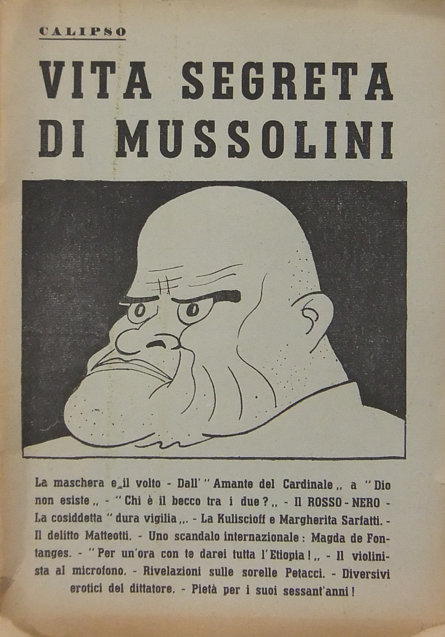 Vita segreta di Mussolini