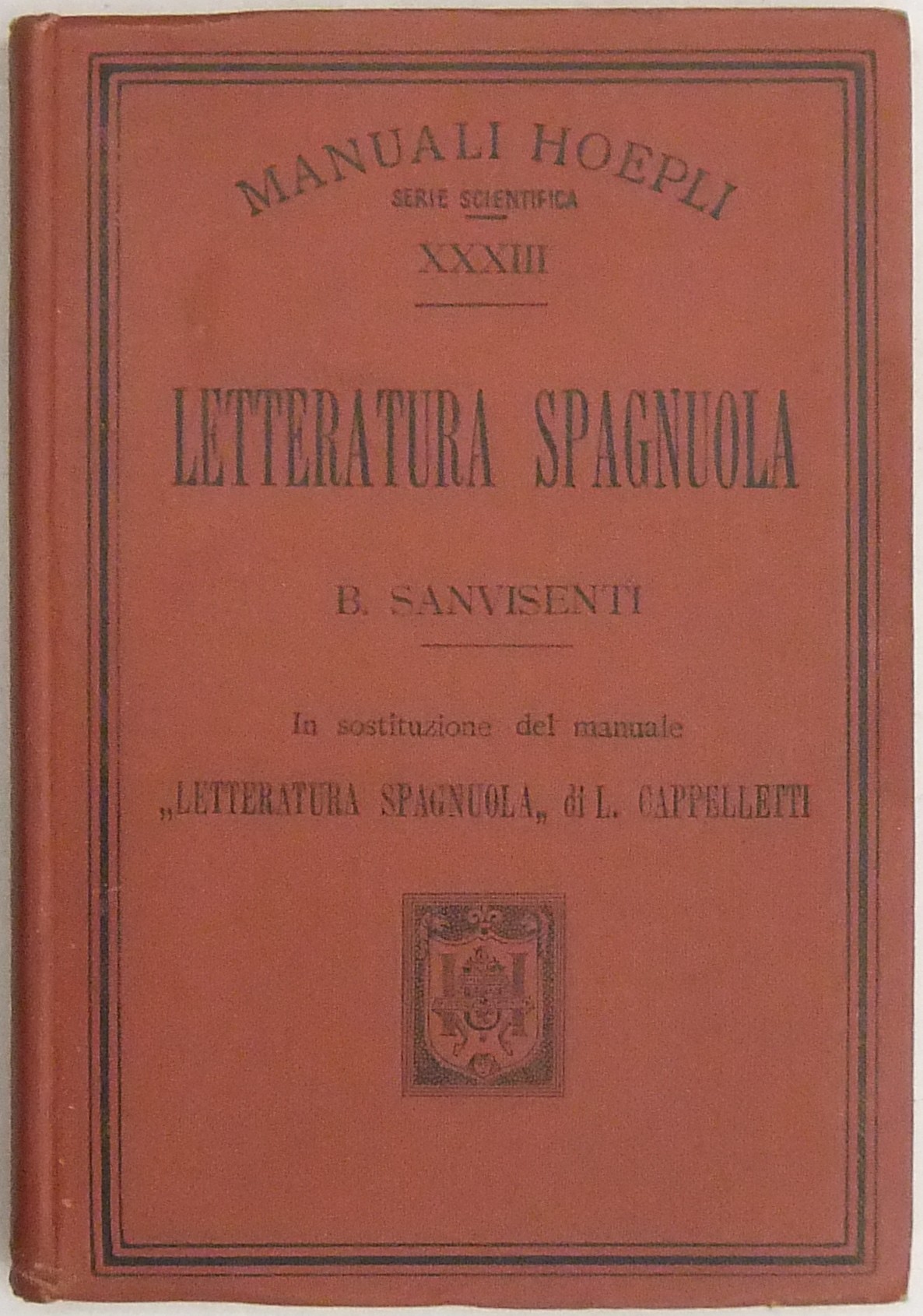 Letteratura spagnuola