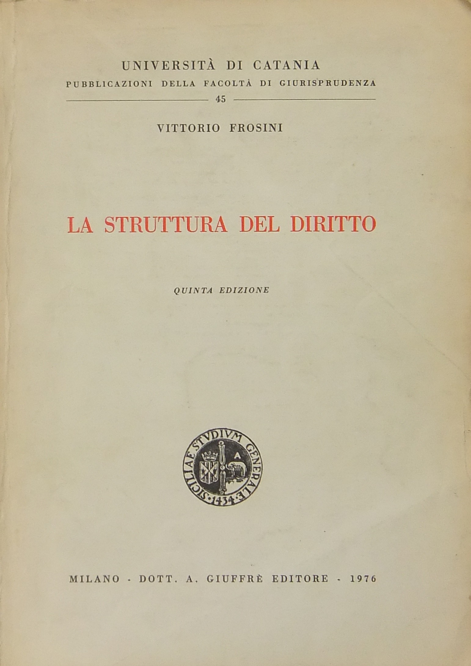 La struttura del diritto