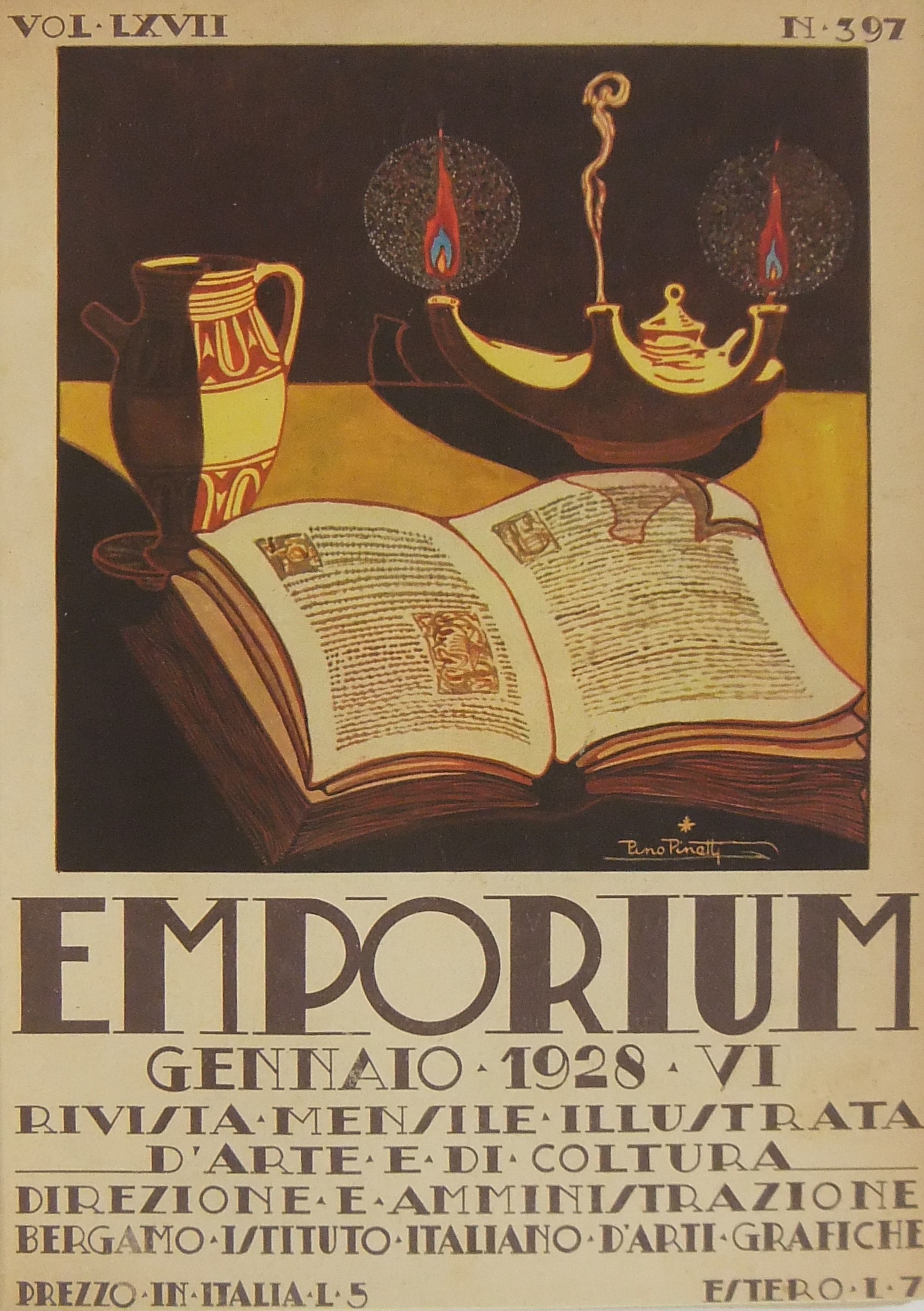 Emporium. Rivista mensile illustrata d'arte e di coltura. Volumi LXVII e LXVIII