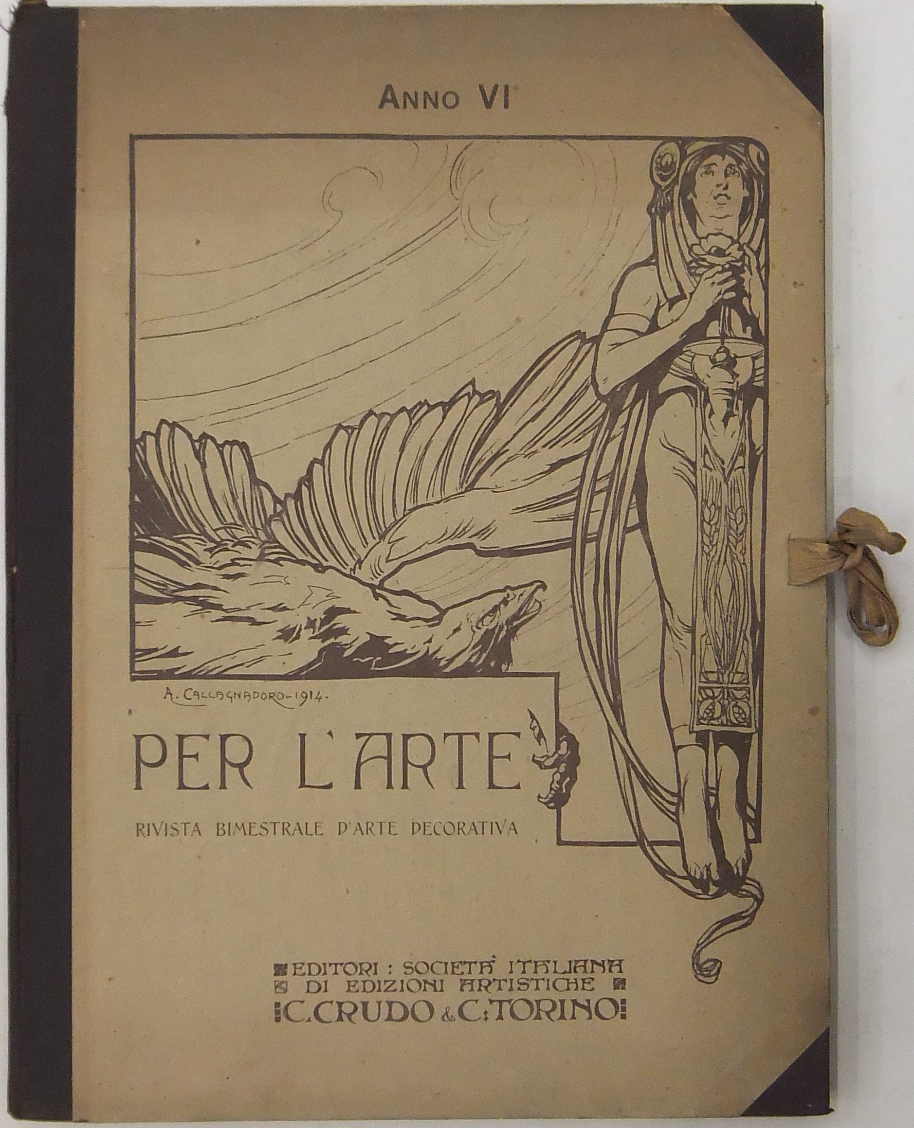 Per l'arte. Rivista bimestrale d'arte decorativa. Anno VI - 1914