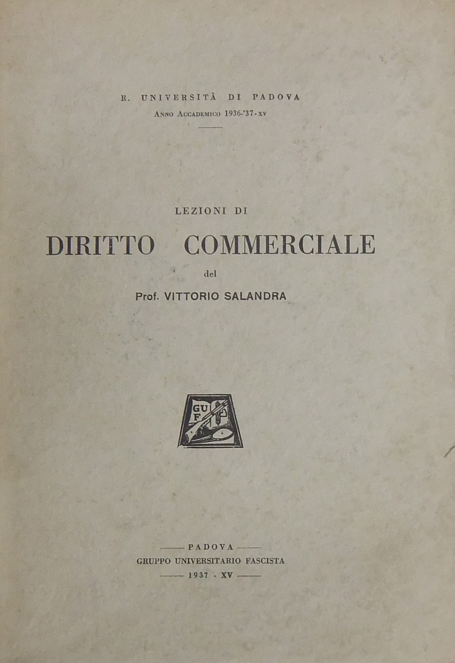 Lezioni di diritto commerciale