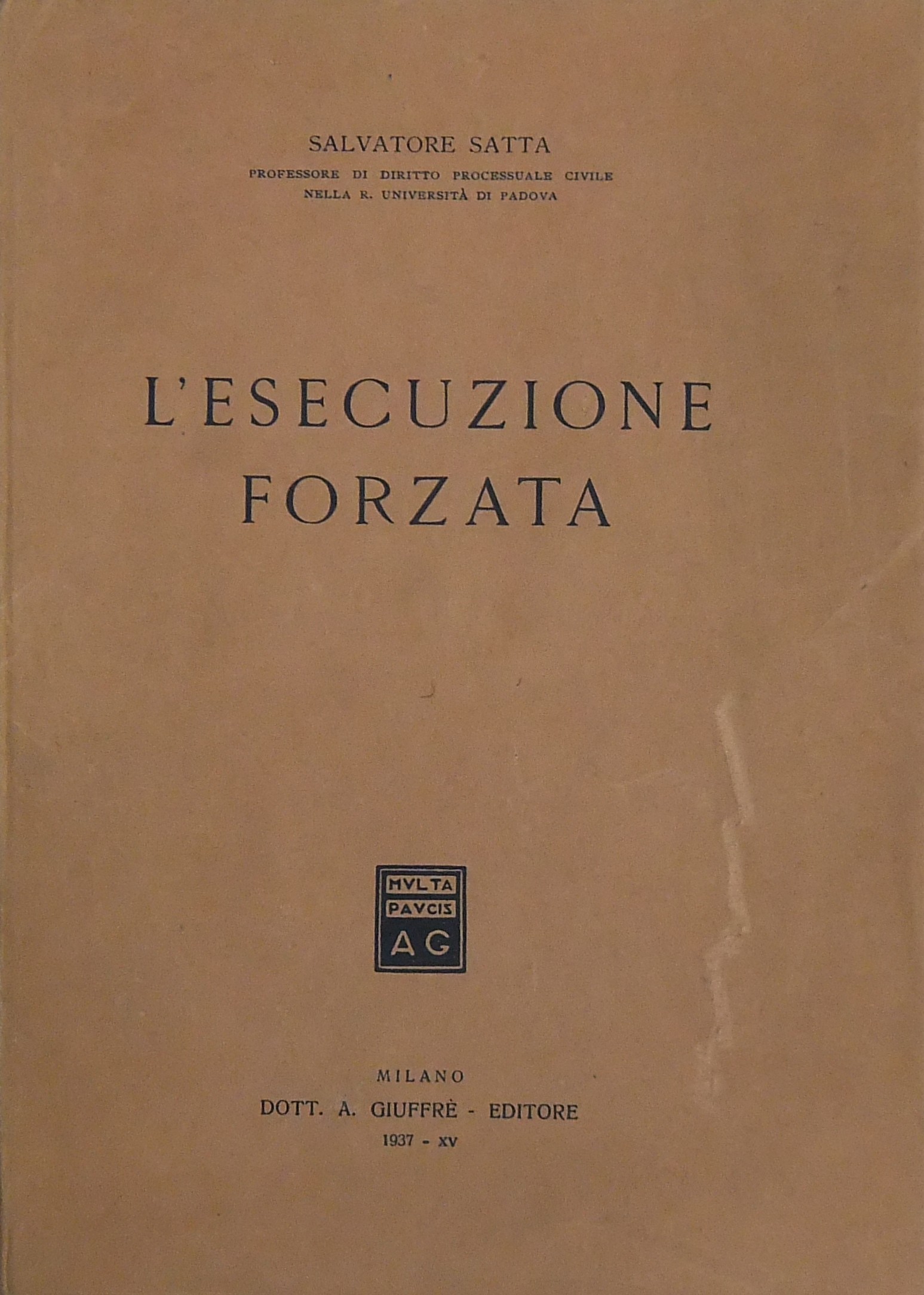 L'esecuzione forzata