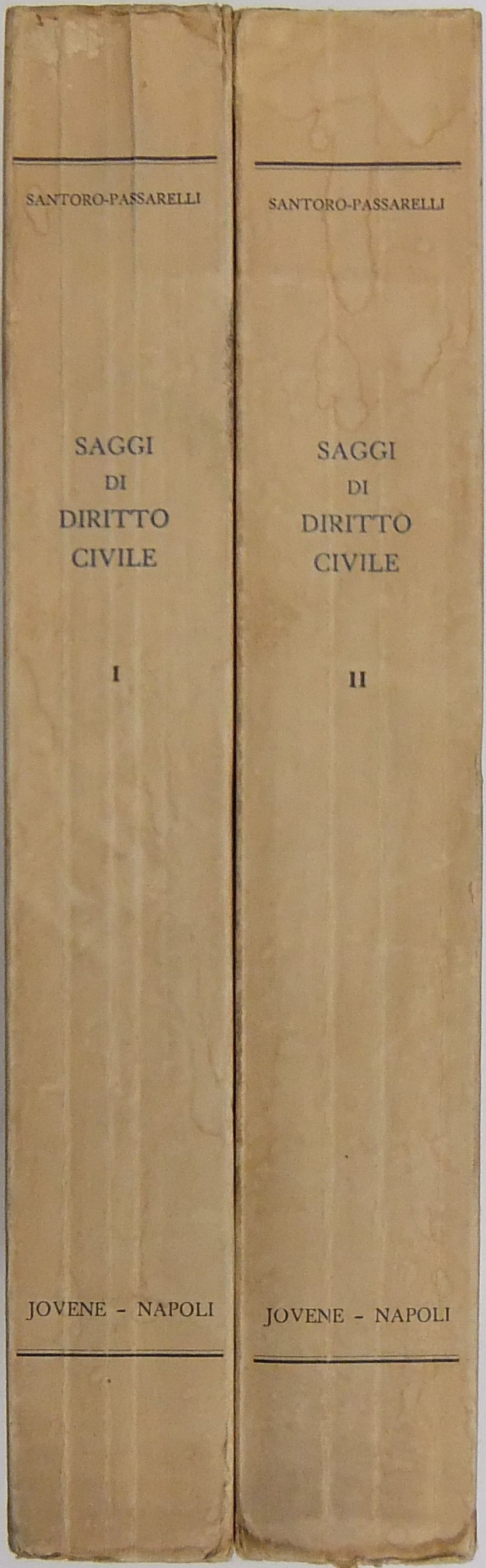 Saggi di diritto civile. Introduzione di Pietro Re