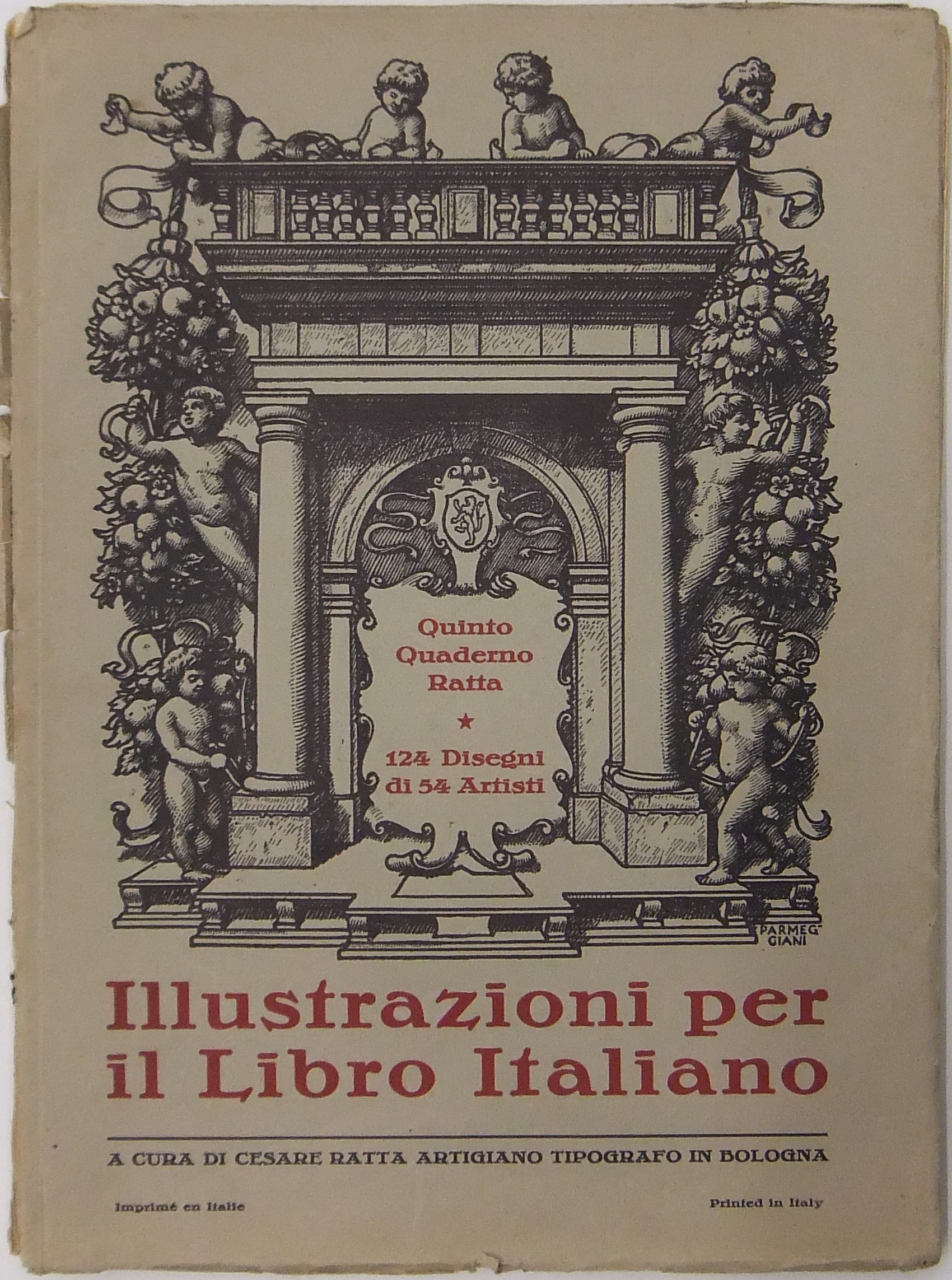 V Quaderno Ratta. Illustrazioni per il libro italiano.