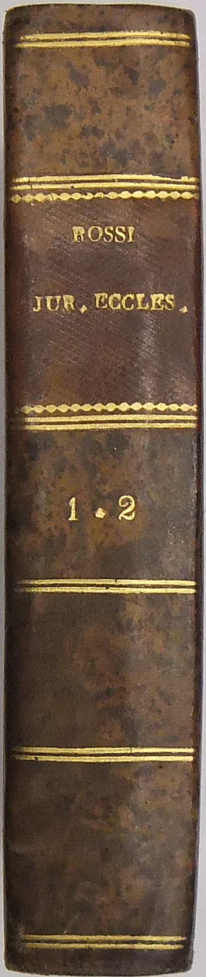 Francisci Rossi ... Juris ecclesiastici praelectiones