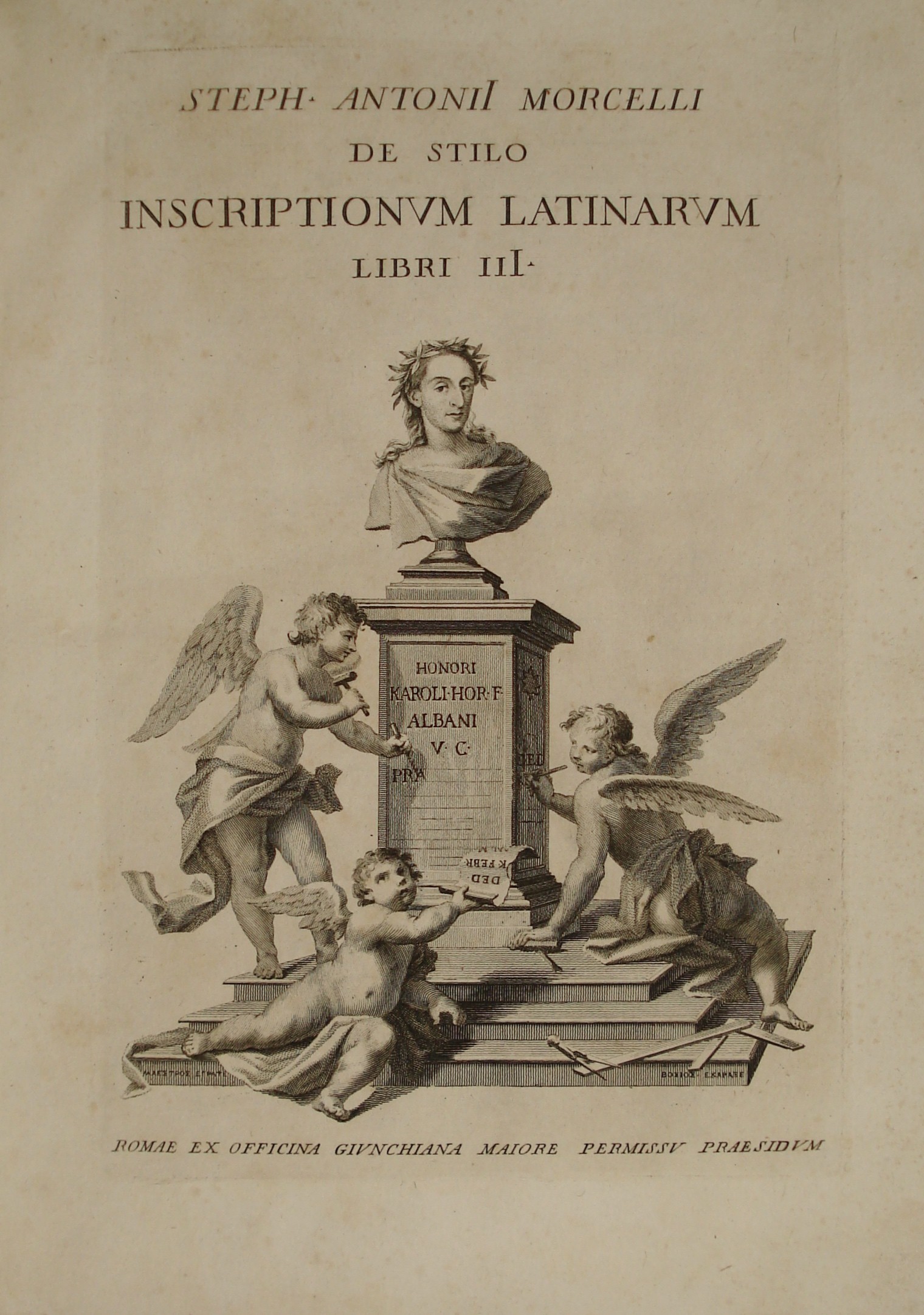 De stilo inscriptionum latinarum libri III