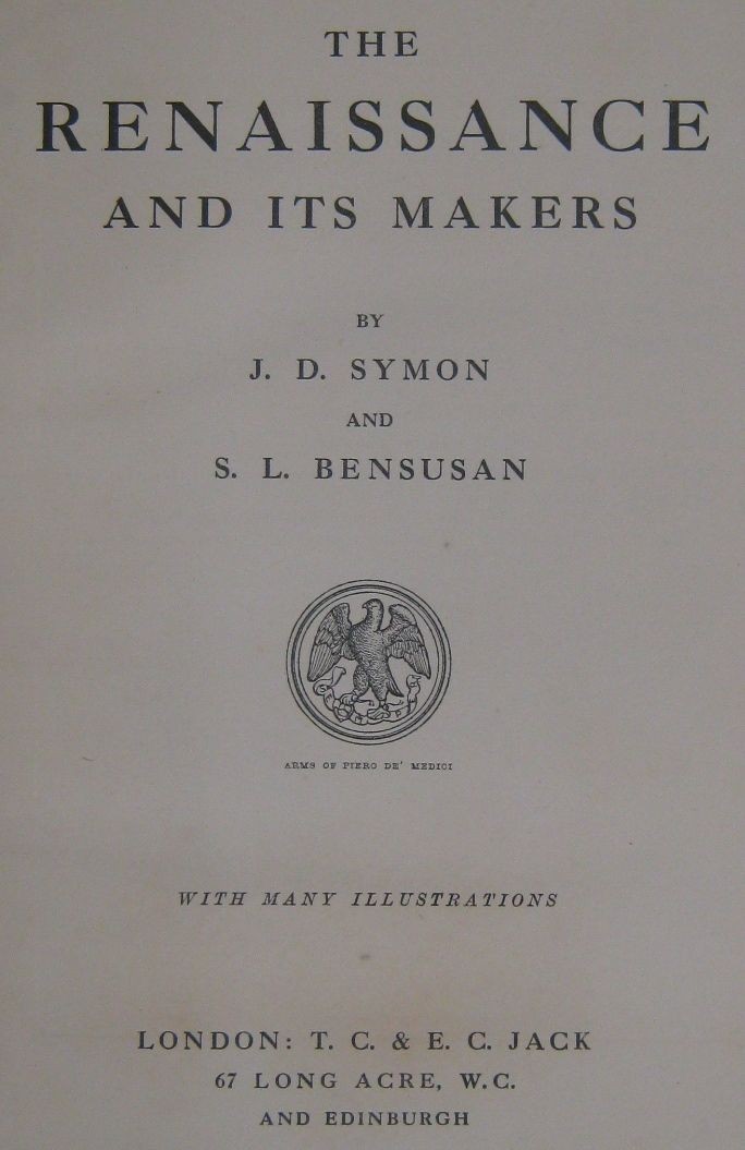 The Renaissance and its makers