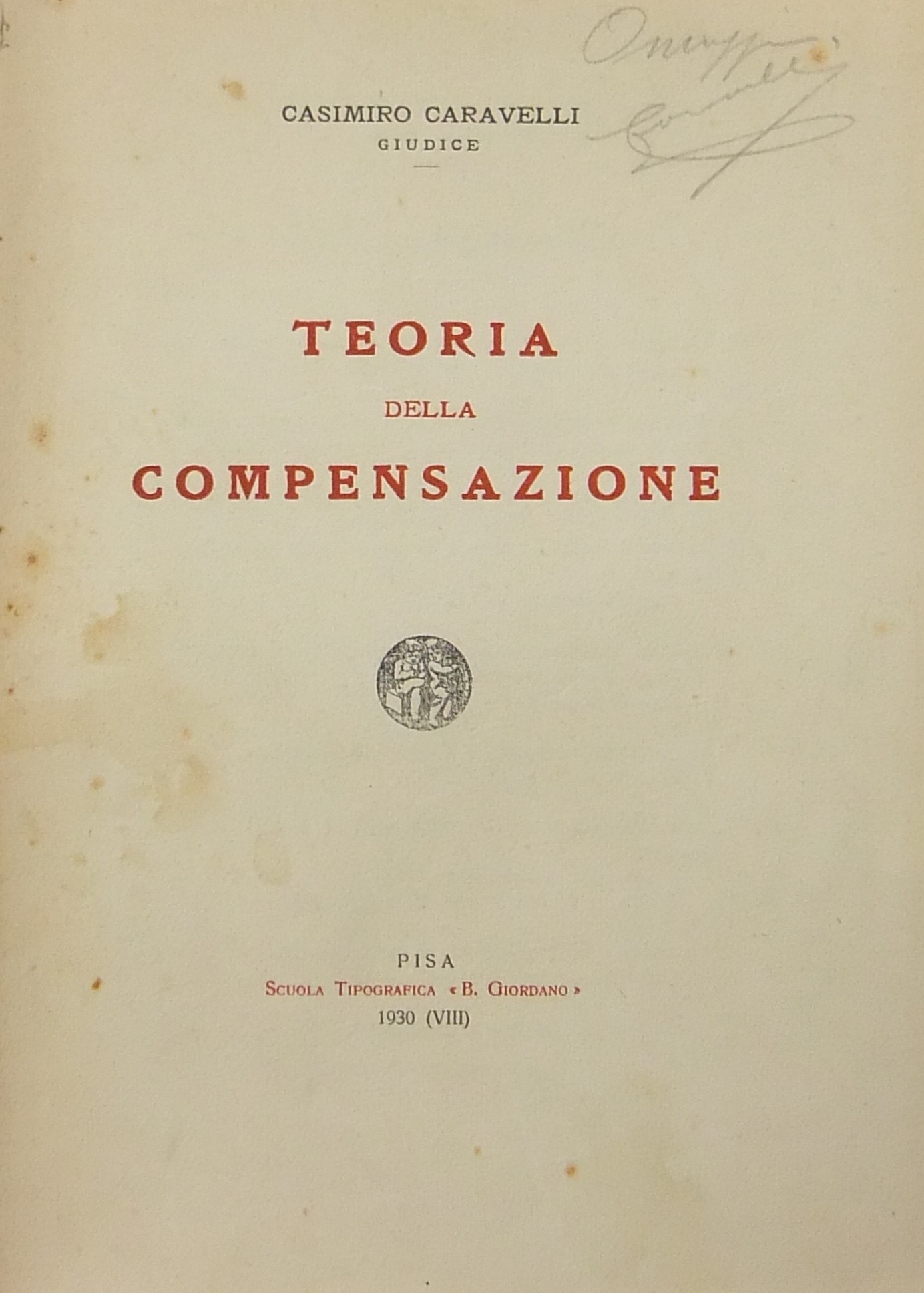 Teoria della compensazione