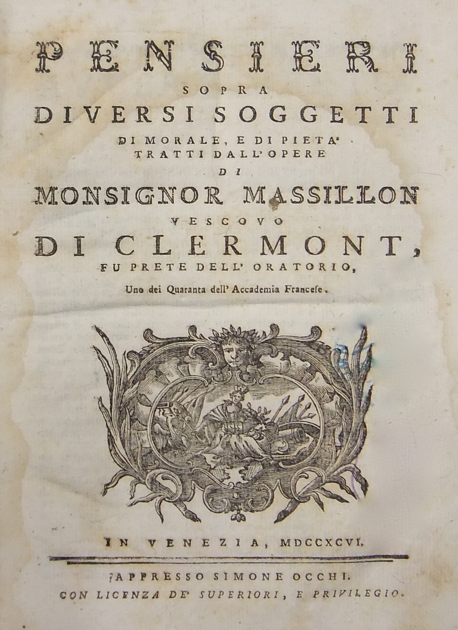 Pensieri sopra diversi soggetti di morale e di pieta