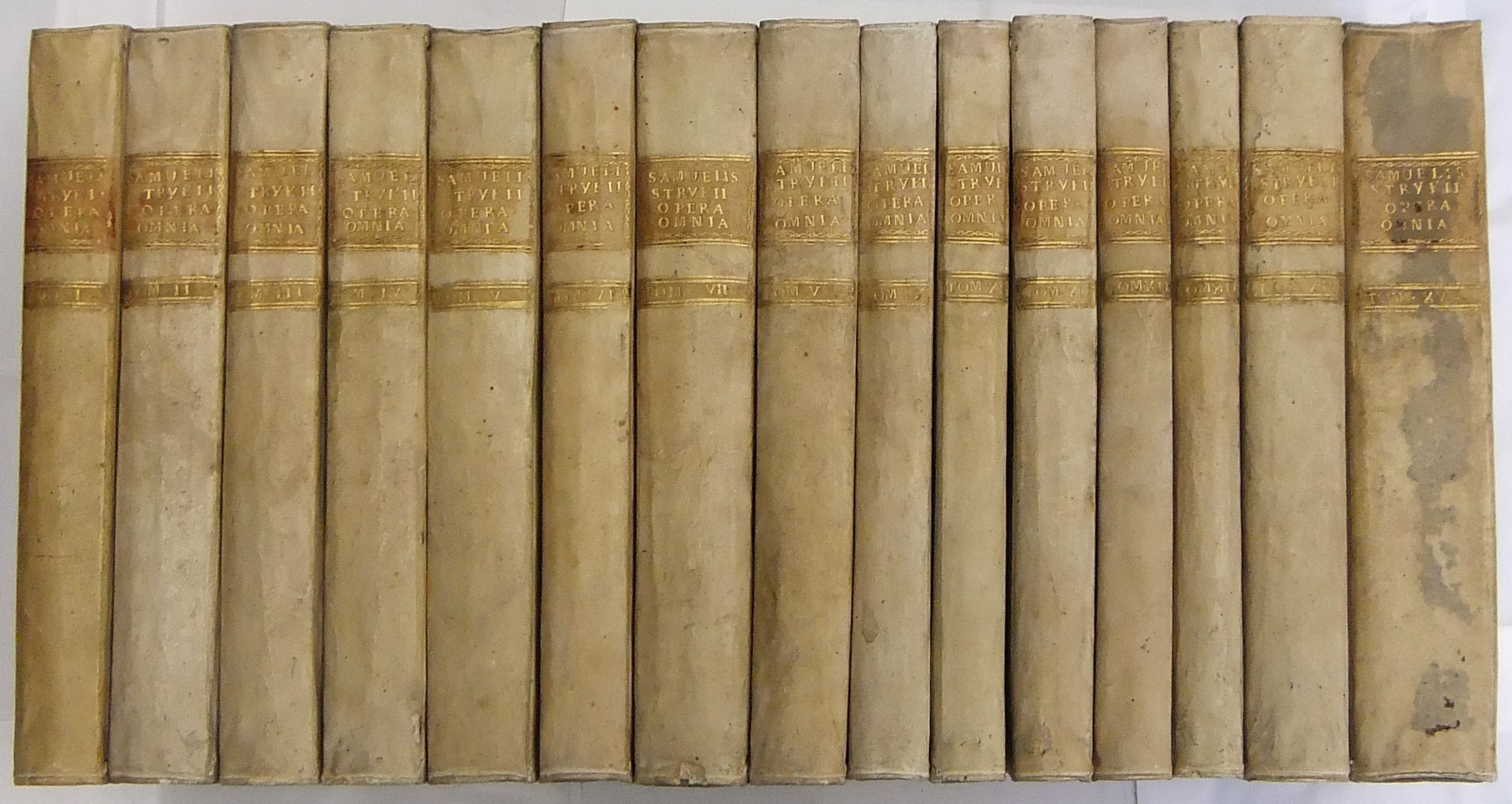 Samuelis Strykii Jc. Opera omnia.