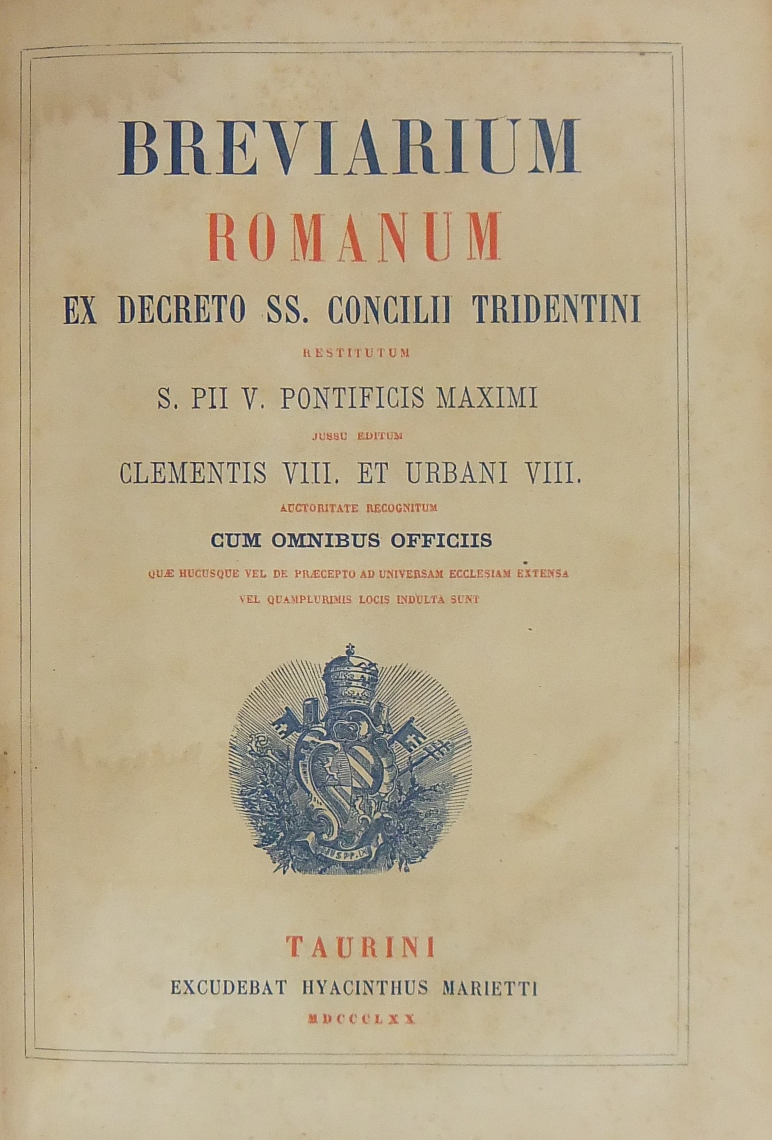 Breviarium romanum