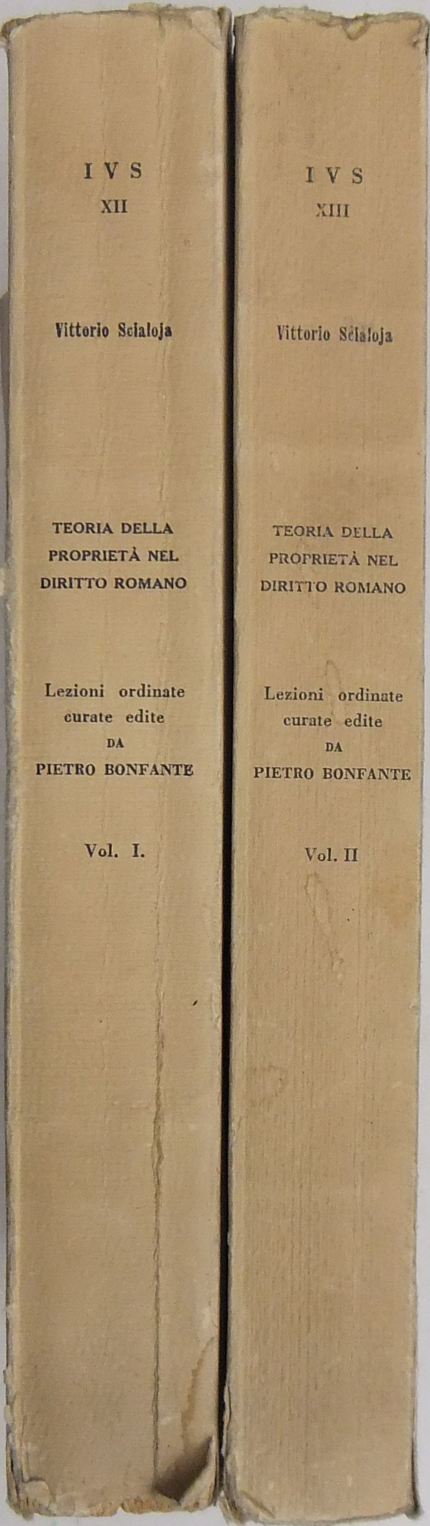 Teoria della proprietà nel diritto romano. 