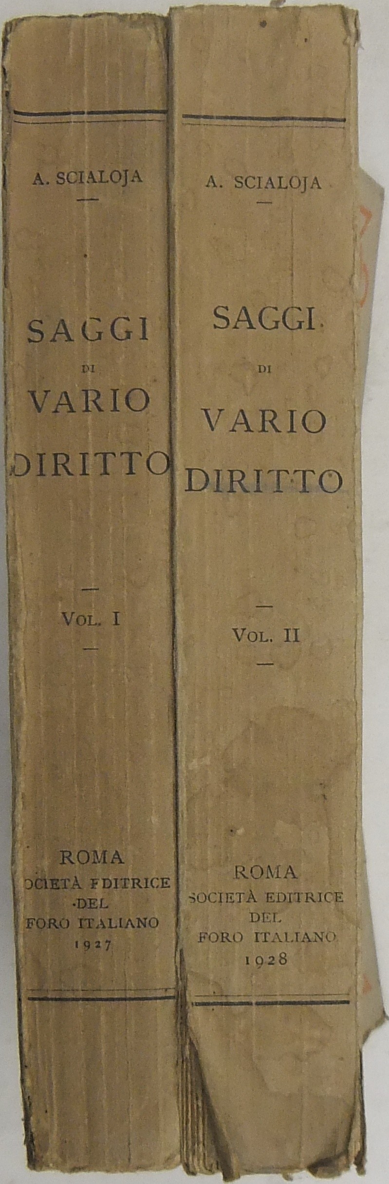 Saggi di vario diritto