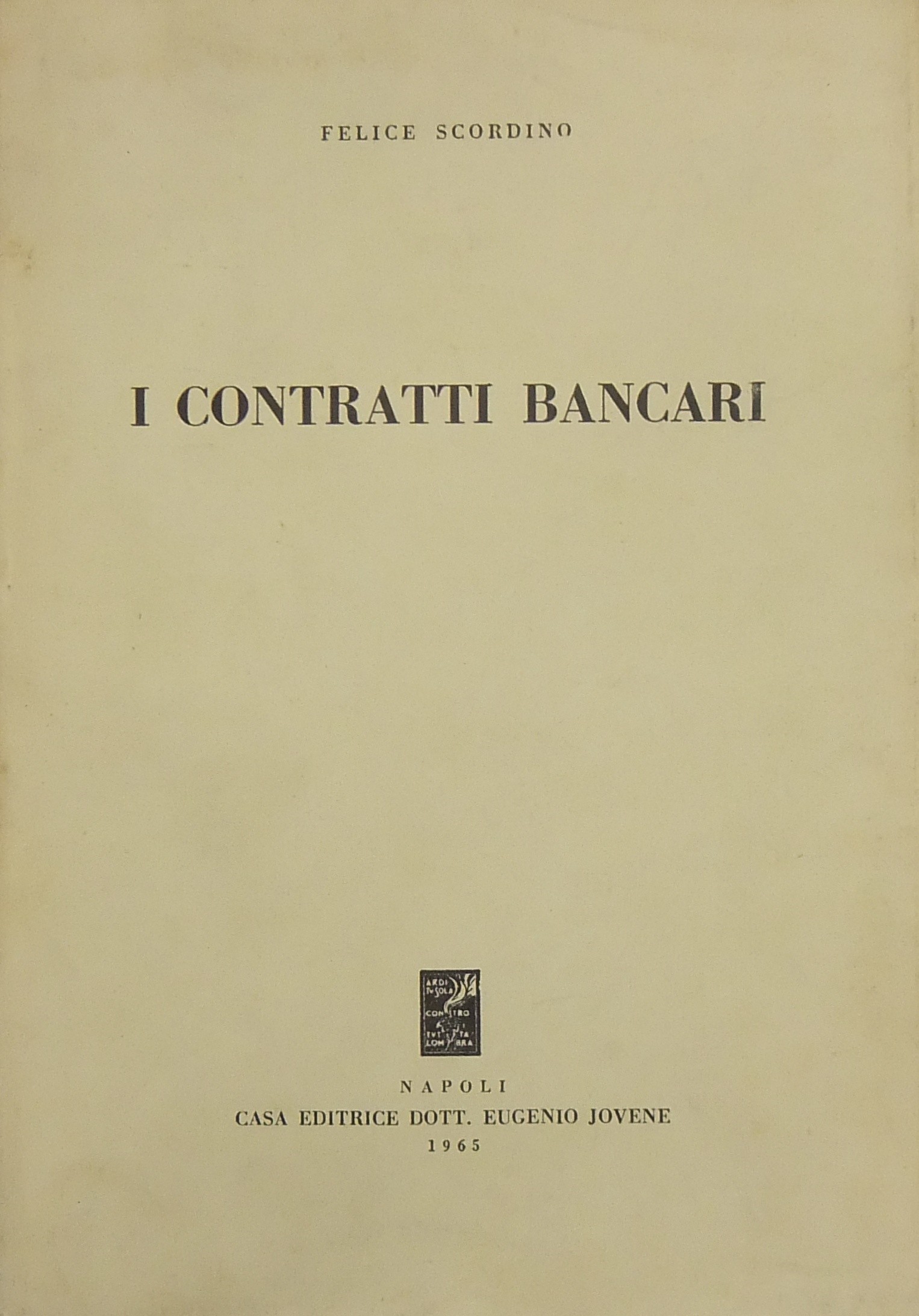 I contratti bancari