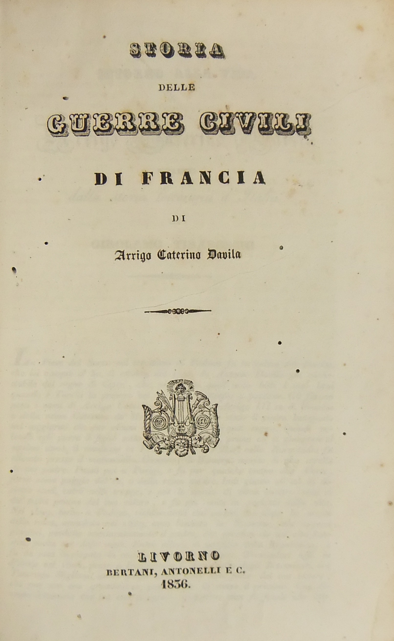 Storia delle guerre civili di Francia
