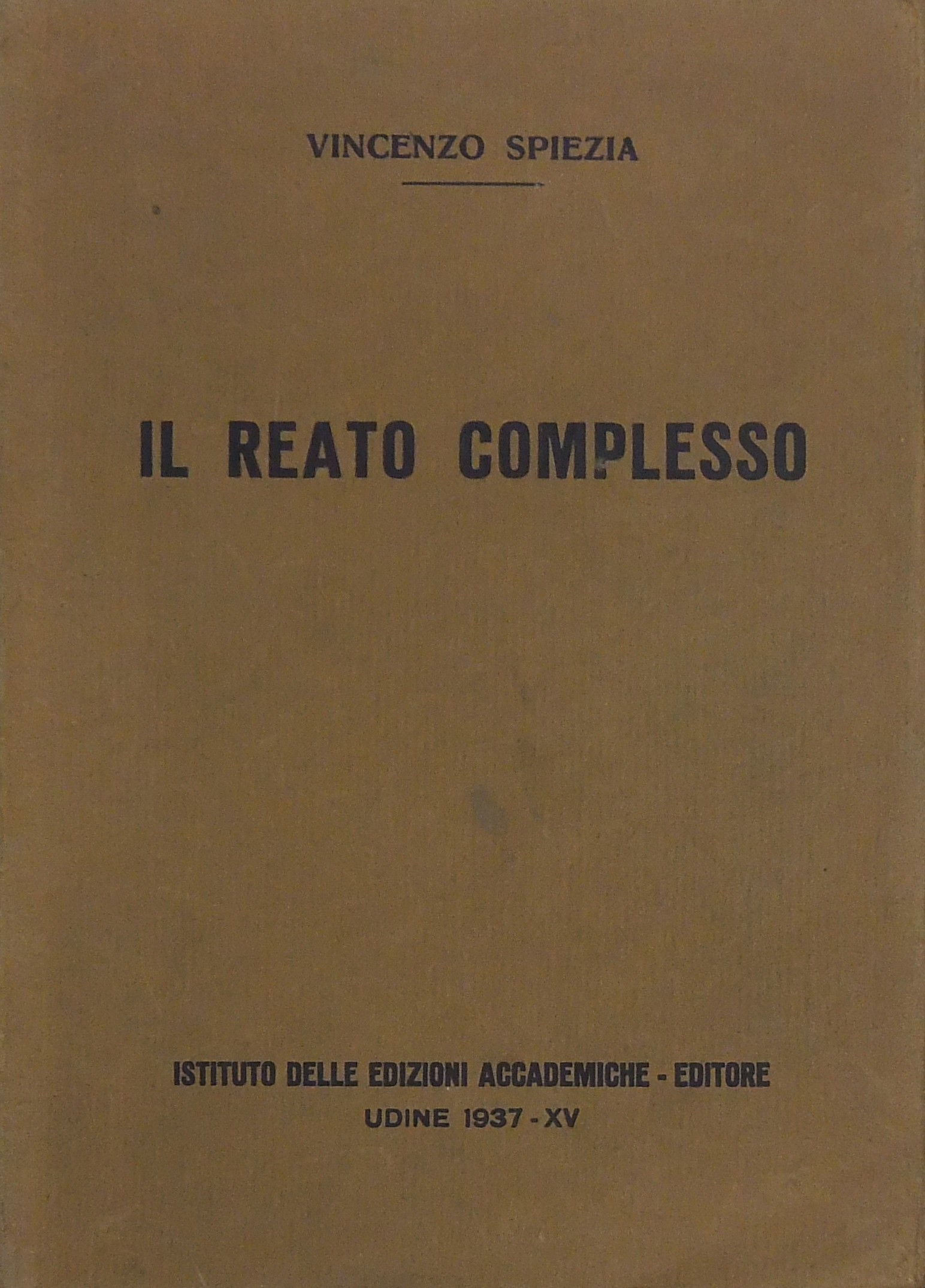 Il reato complesso