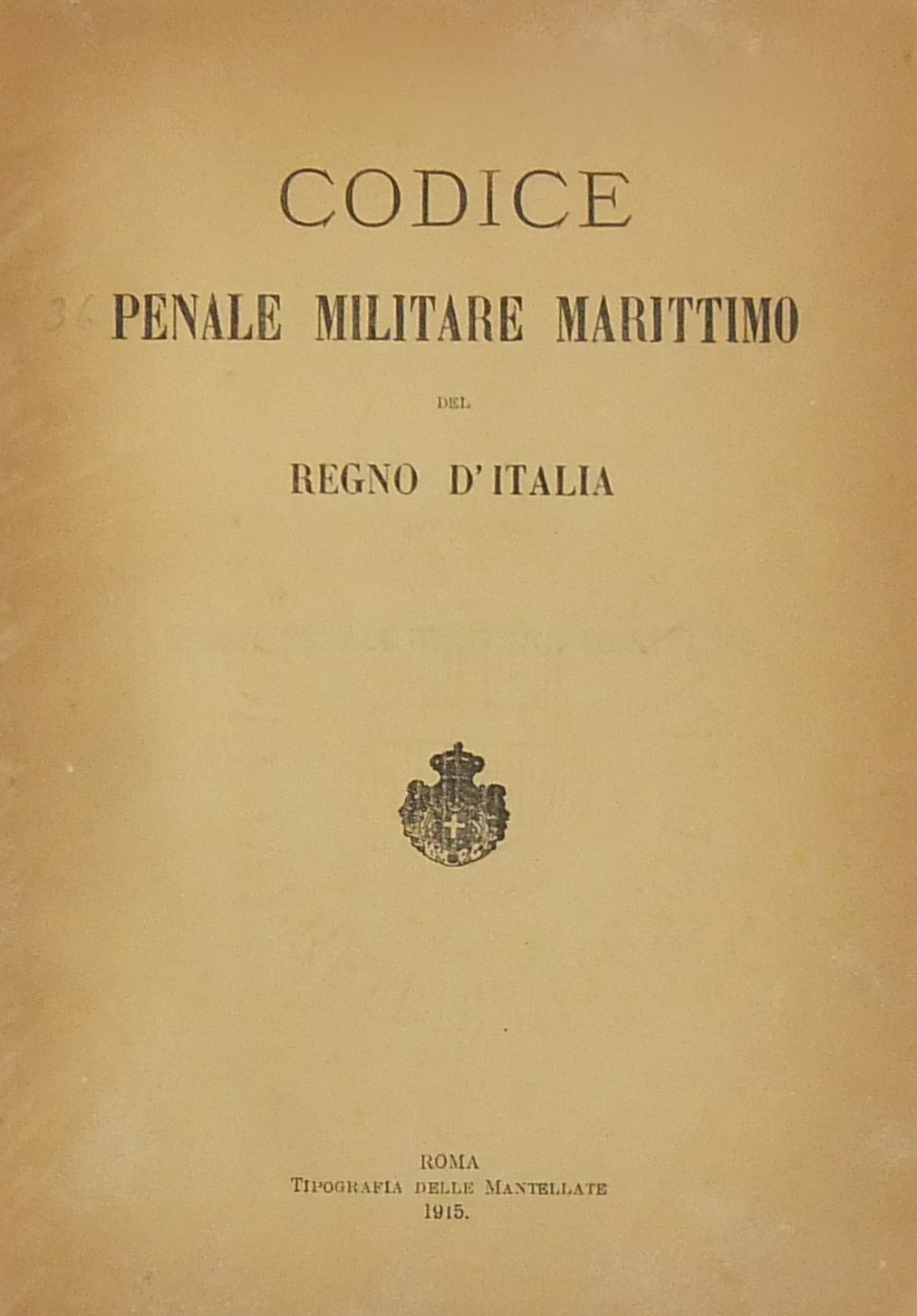 Codice penale marittimo del Regno d'Italia