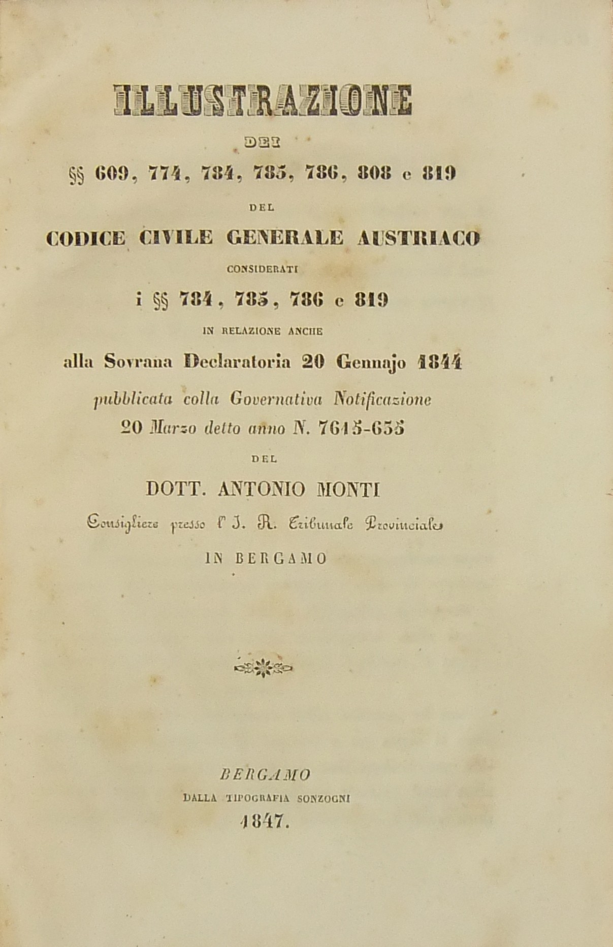 Illustrazione dei codici 609 774 784 785 786 808 e