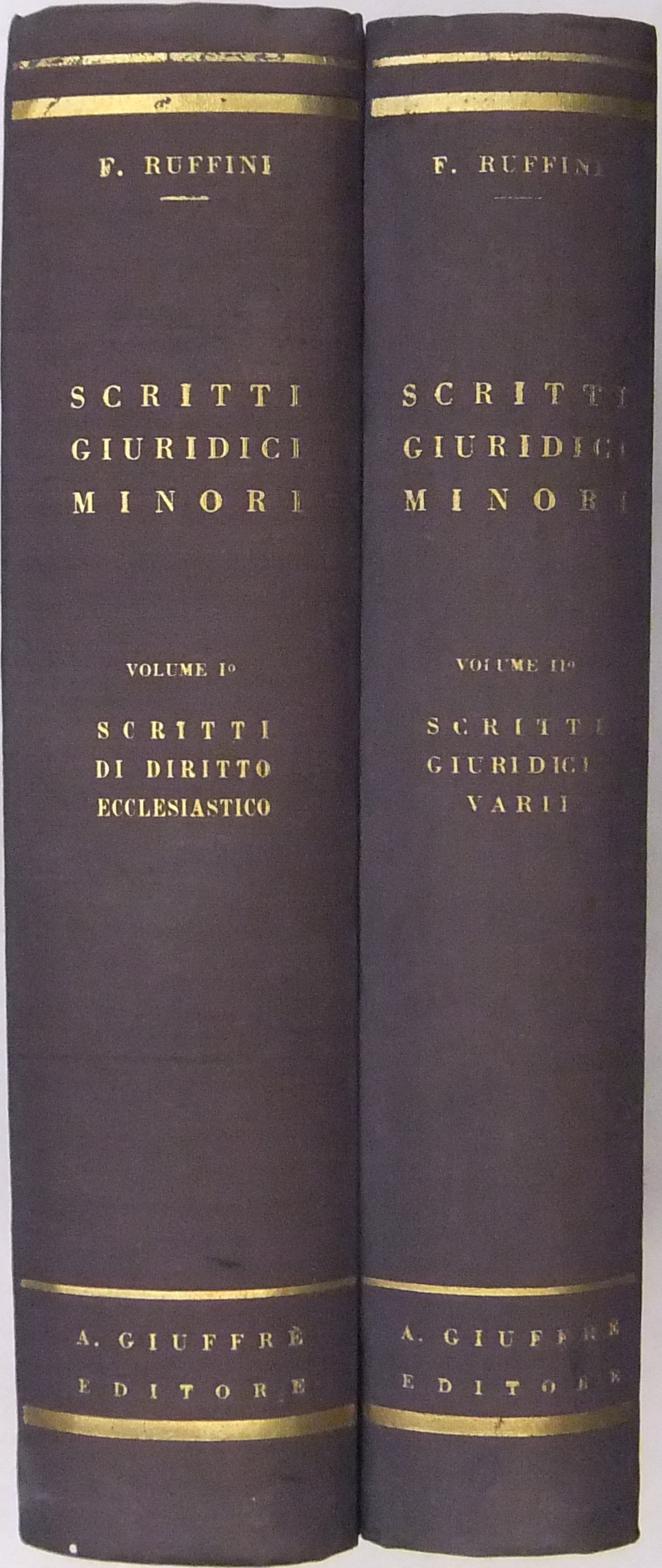 Scritti giuridici minori. 