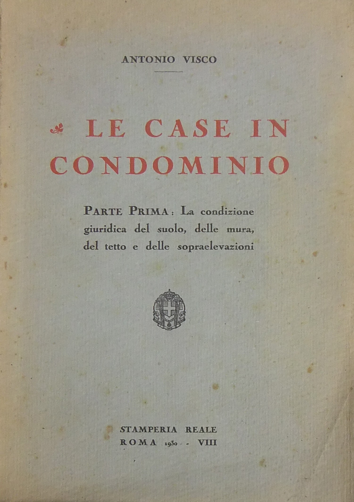 Le case in condominio.