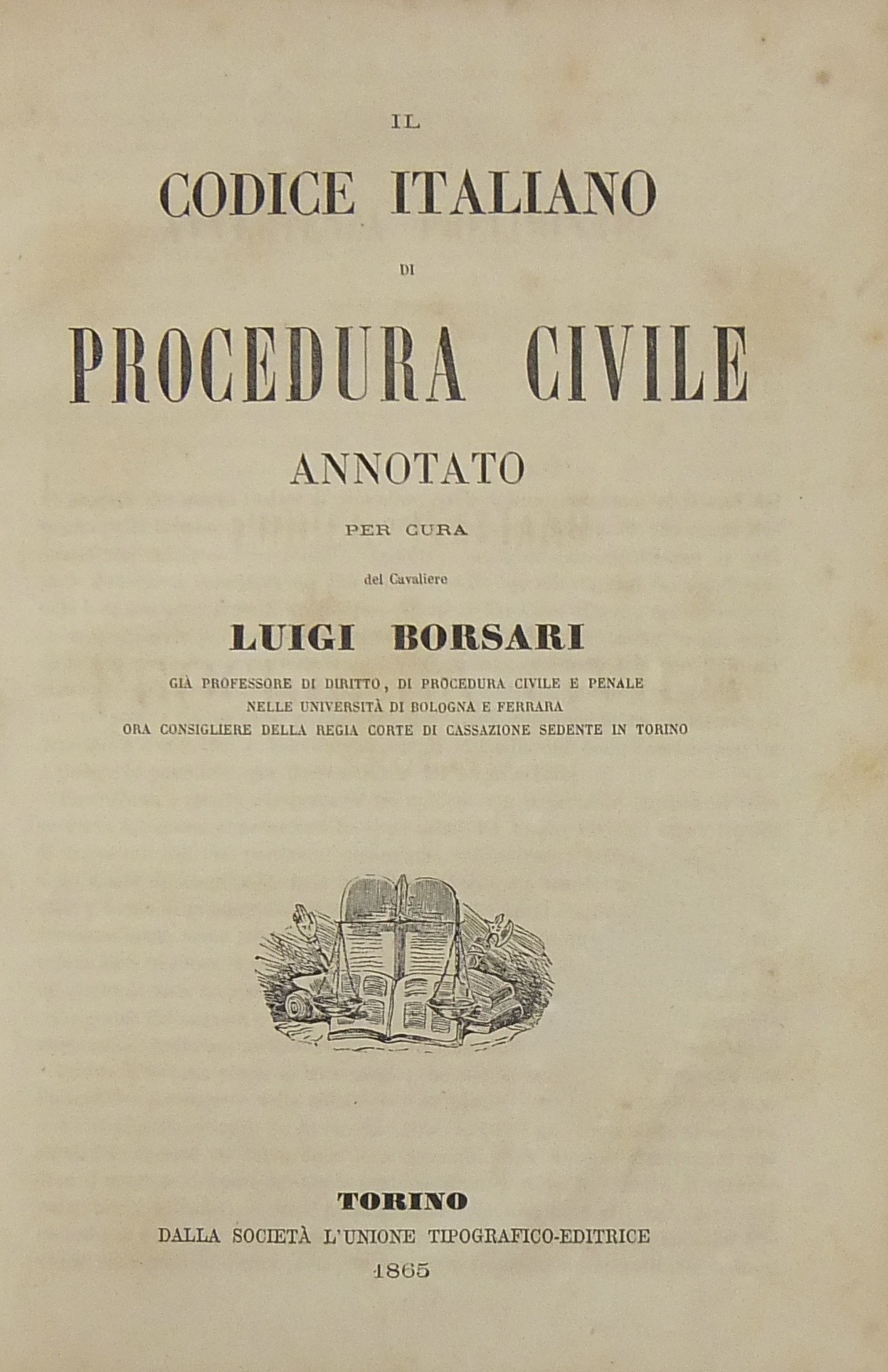 Il Codice italiano di Procedura civile annotato.