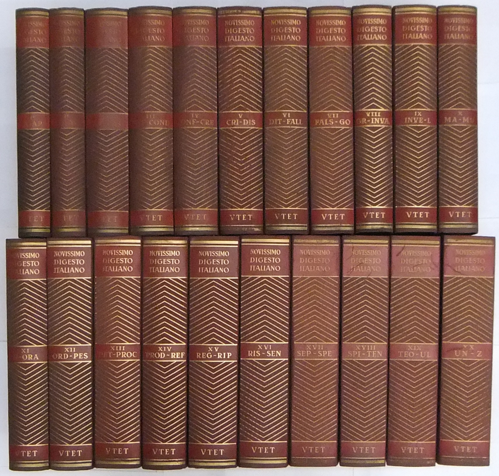 Novissimo Digesto Italiano. Diretto da Antonio Azara e Ernesto Eula