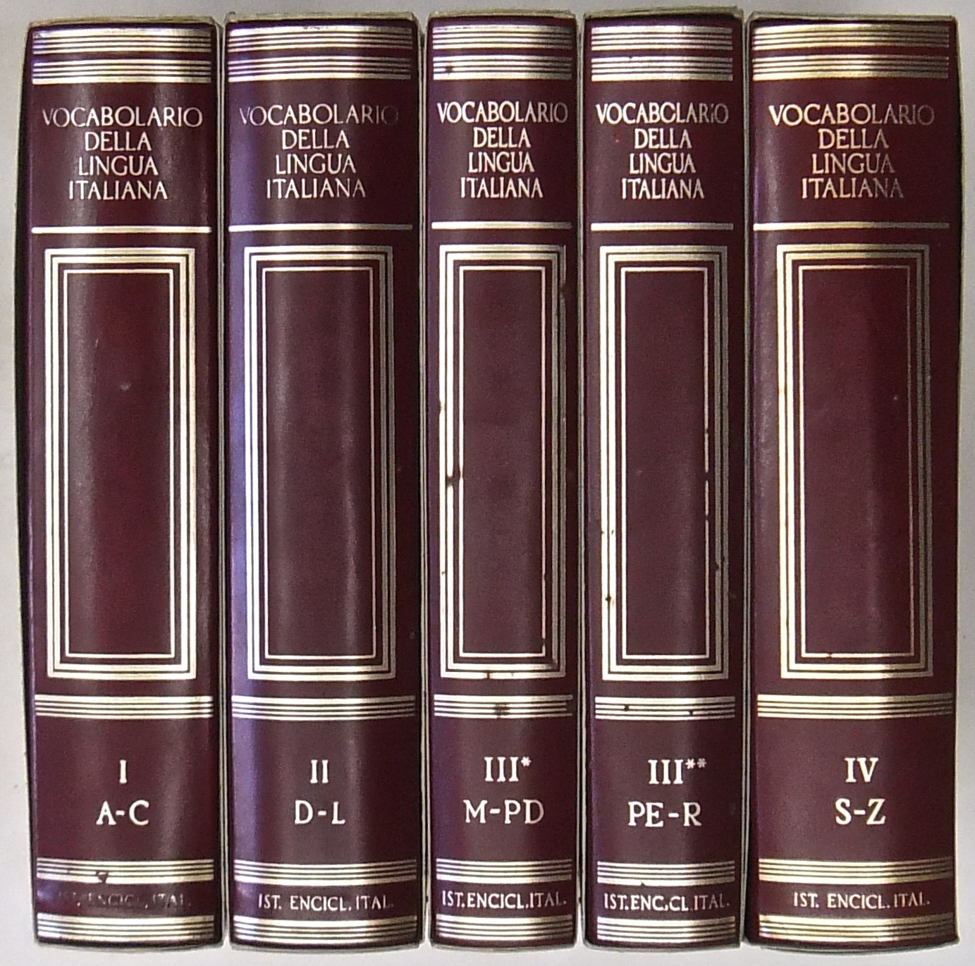 Vocabolario della lingua italiana