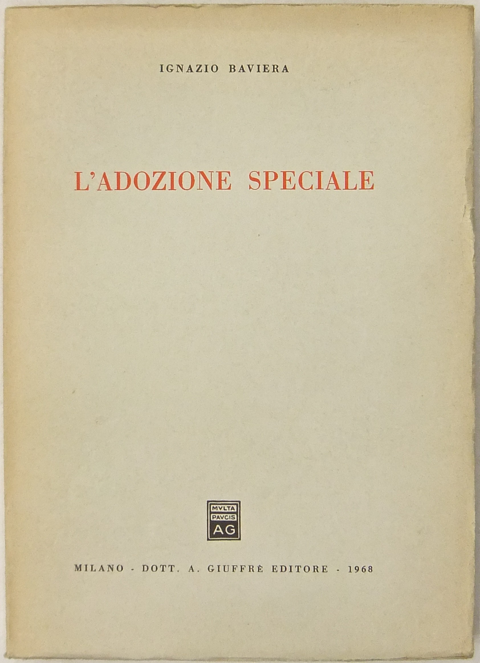 L'adozione speciale